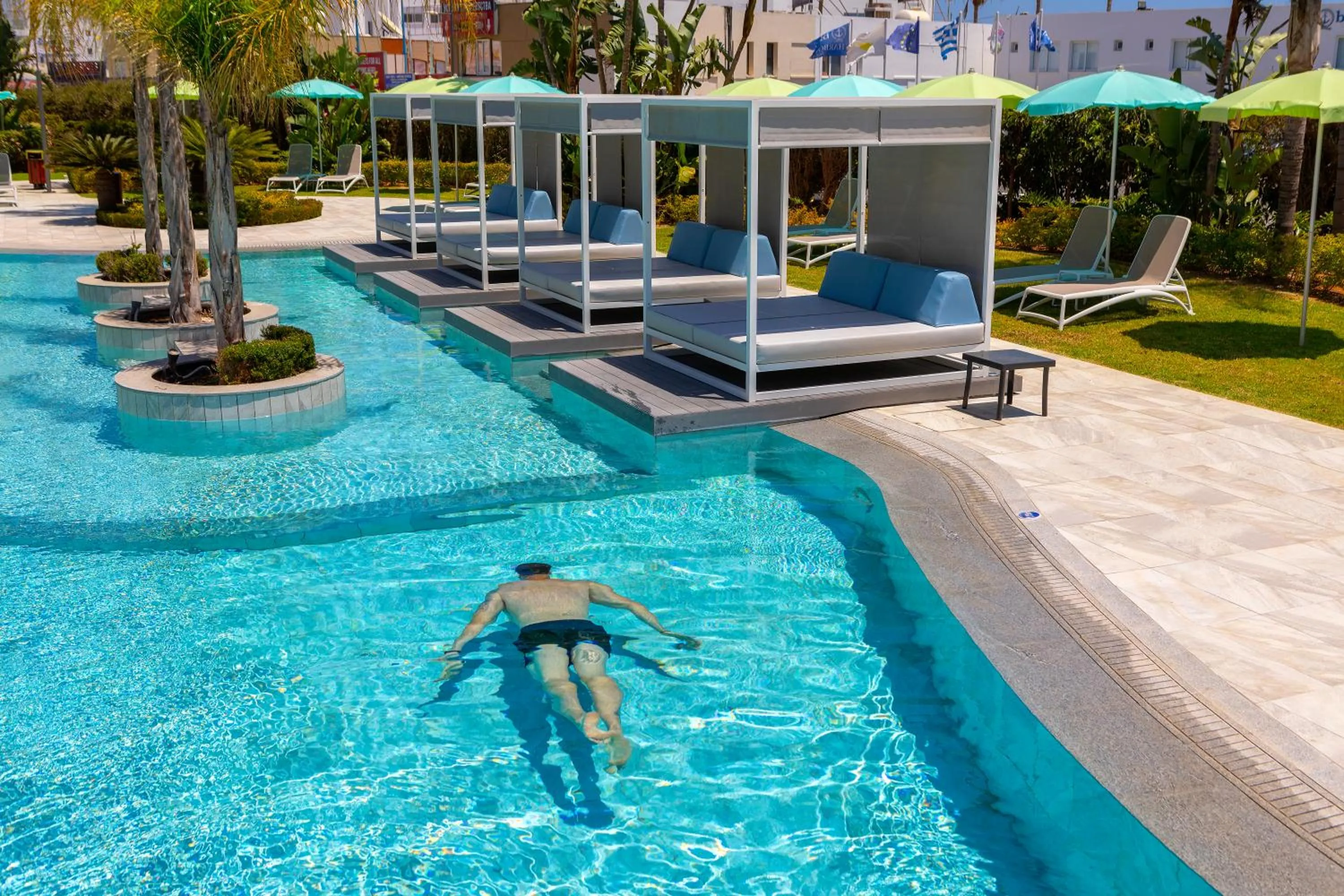 Swimming pool in Faros Hotel Ayia Napa