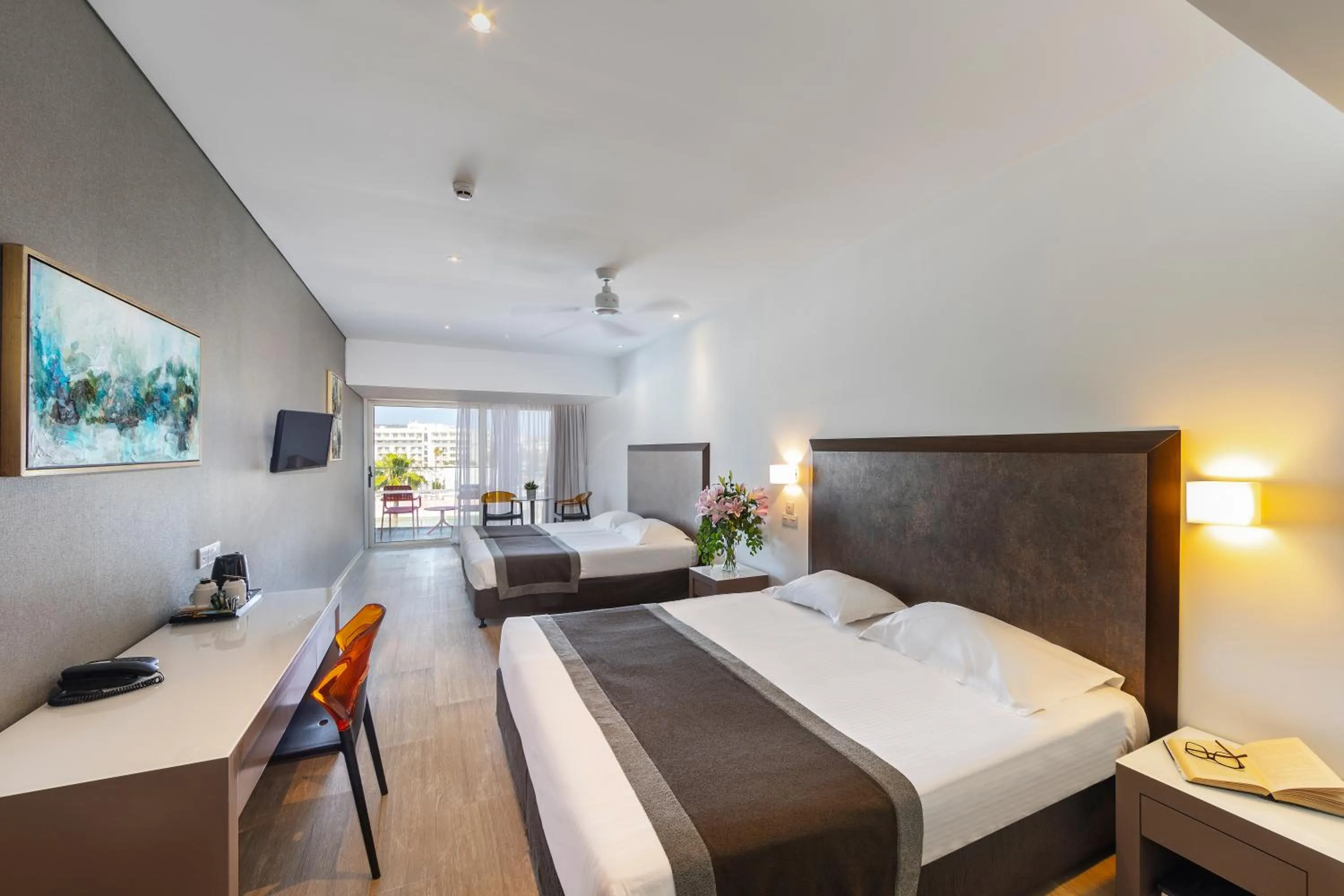 Photo of the whole room, Bed in Faros Hotel Ayia Napa