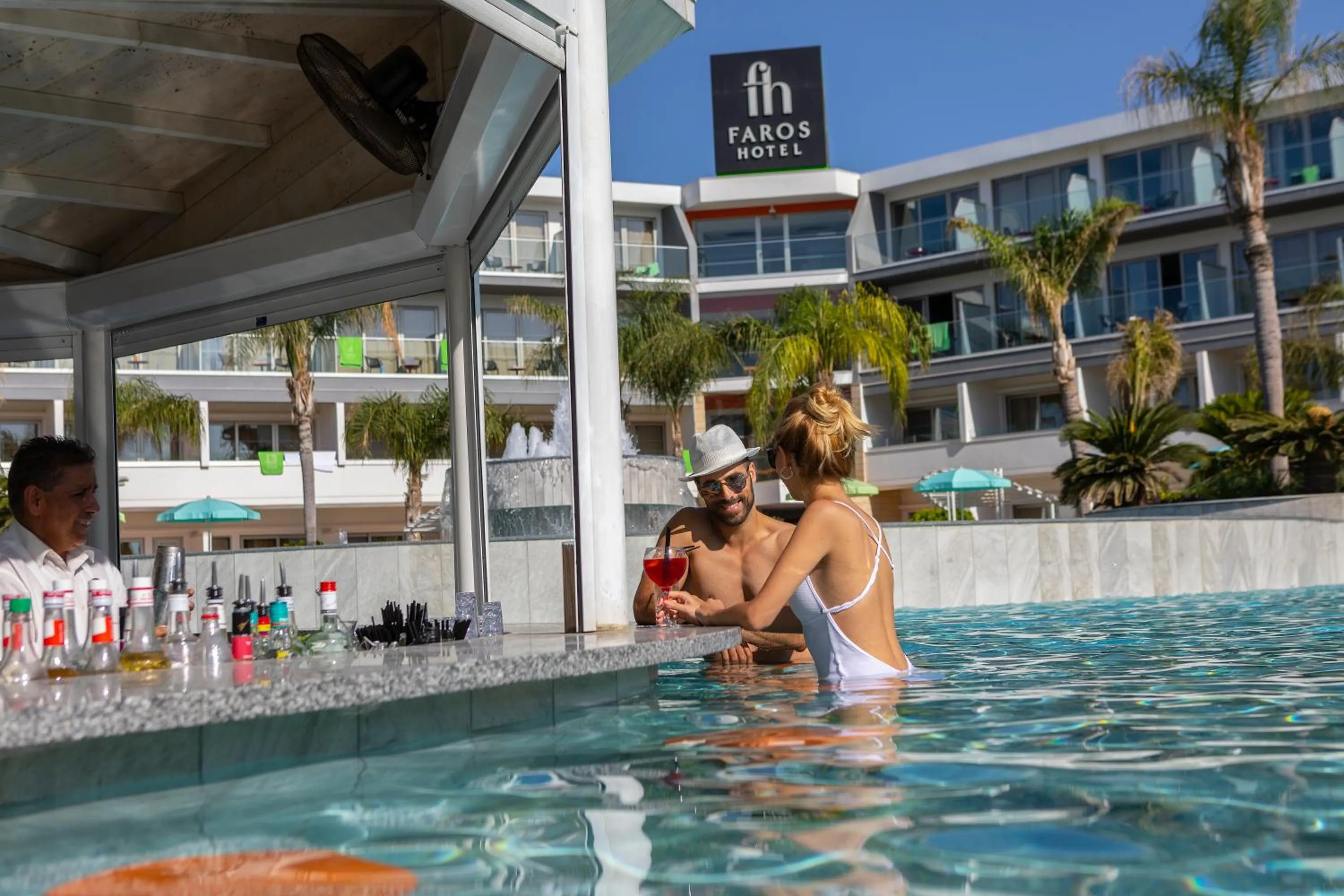 Swimming pool in Faros Hotel Ayia Napa