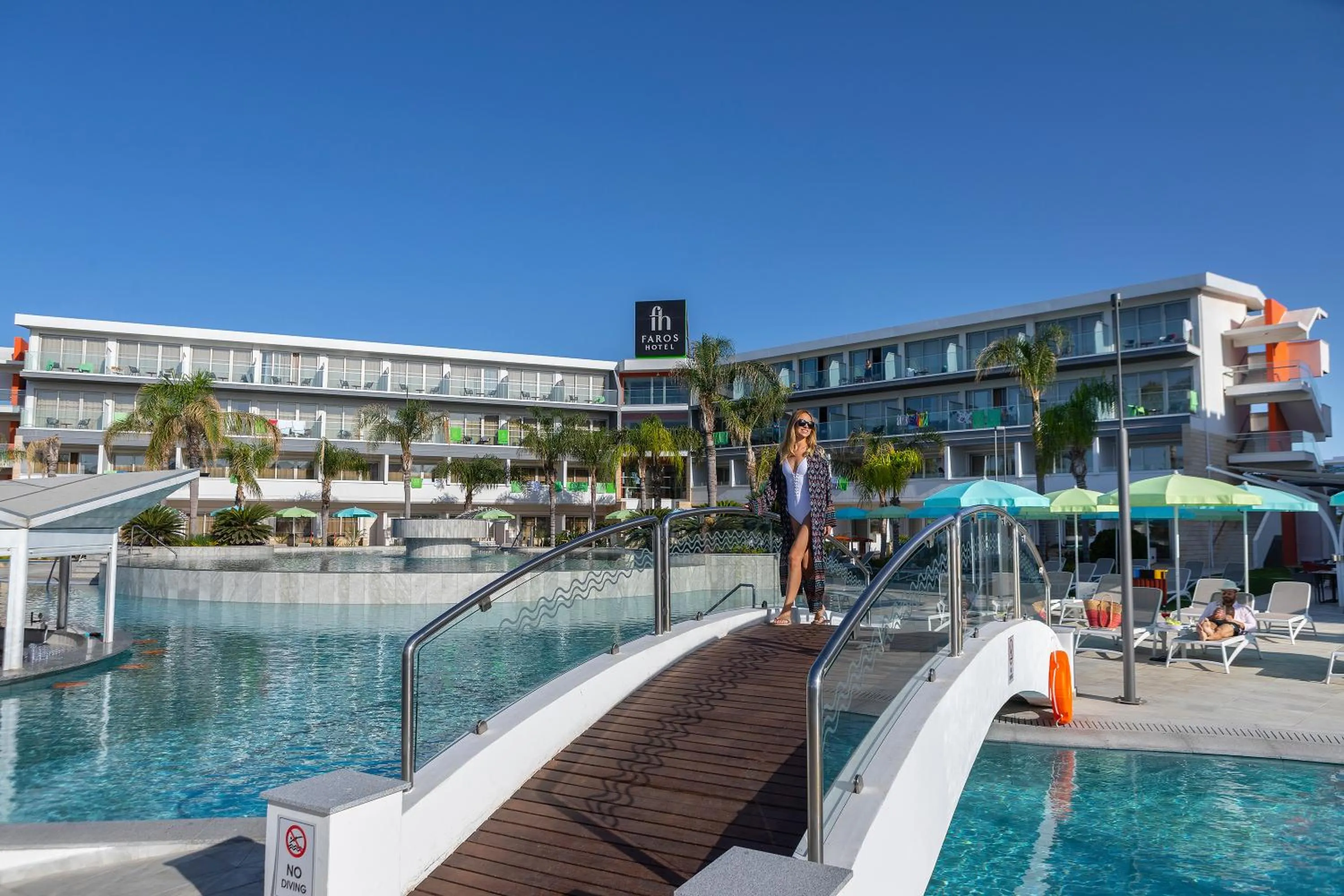 Swimming pool in Faros Hotel Ayia Napa