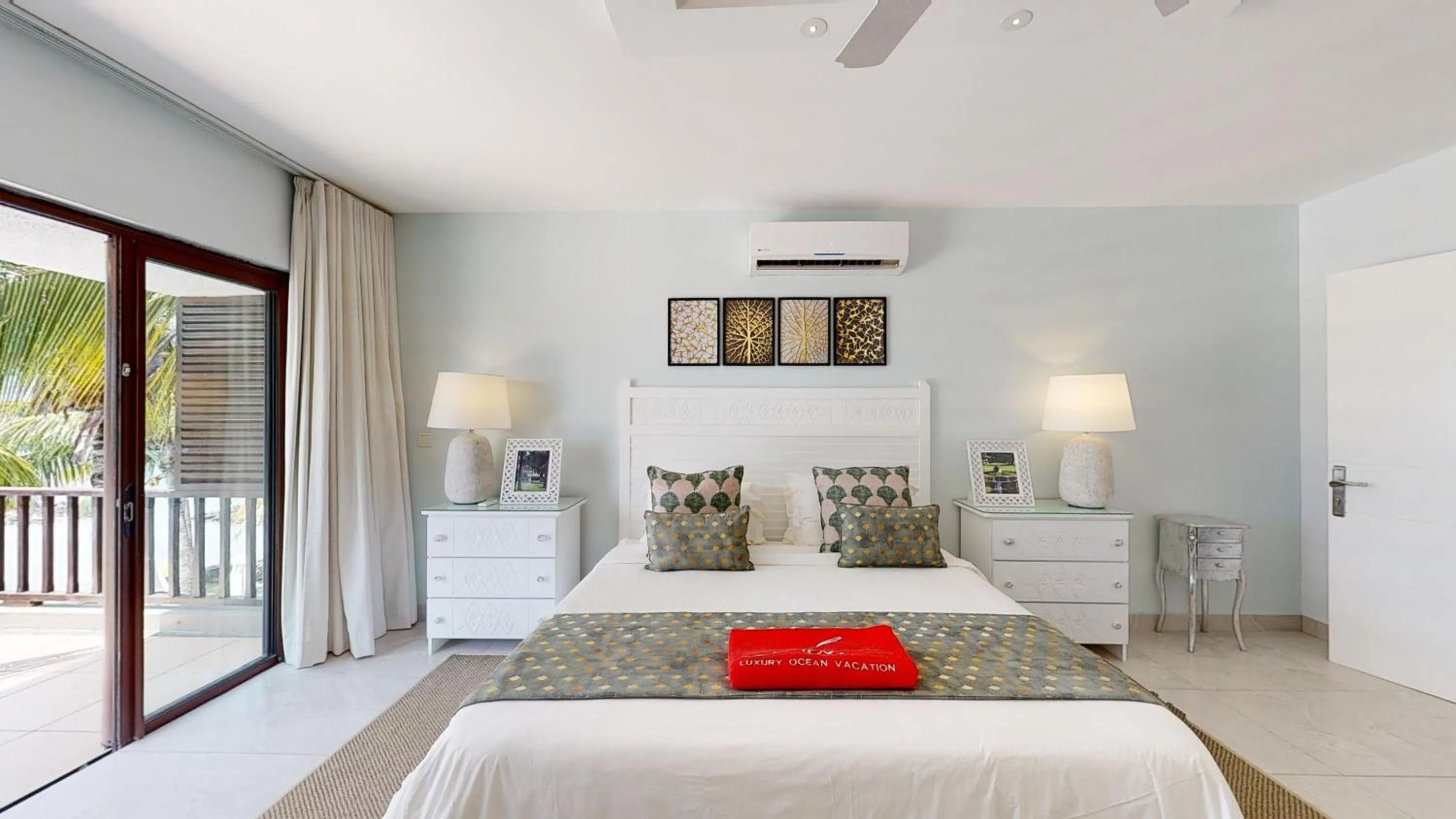 Bed in Bel Azur Beach Residence by LOV Mauritius