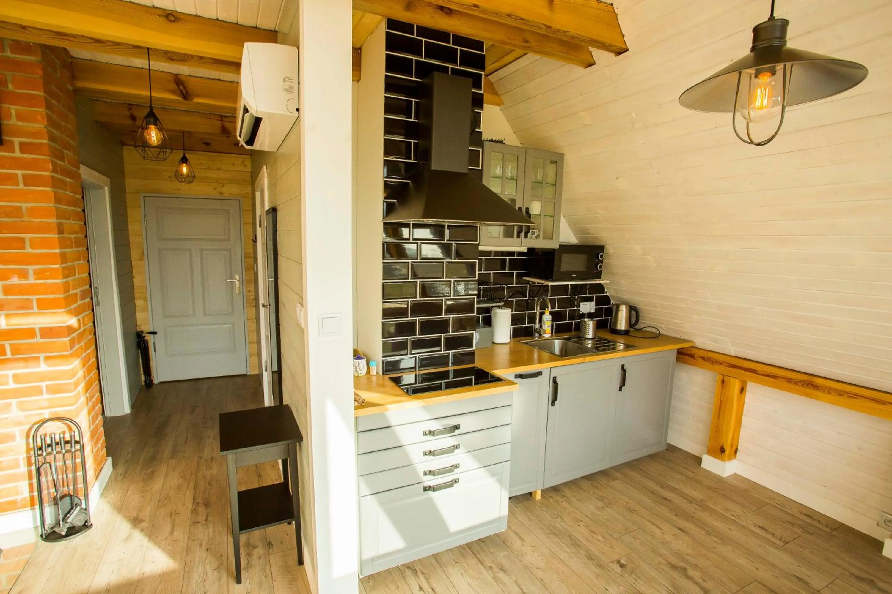 Kitchen or kitchenette in Apartamenty Szelągówka, Sun & Snow