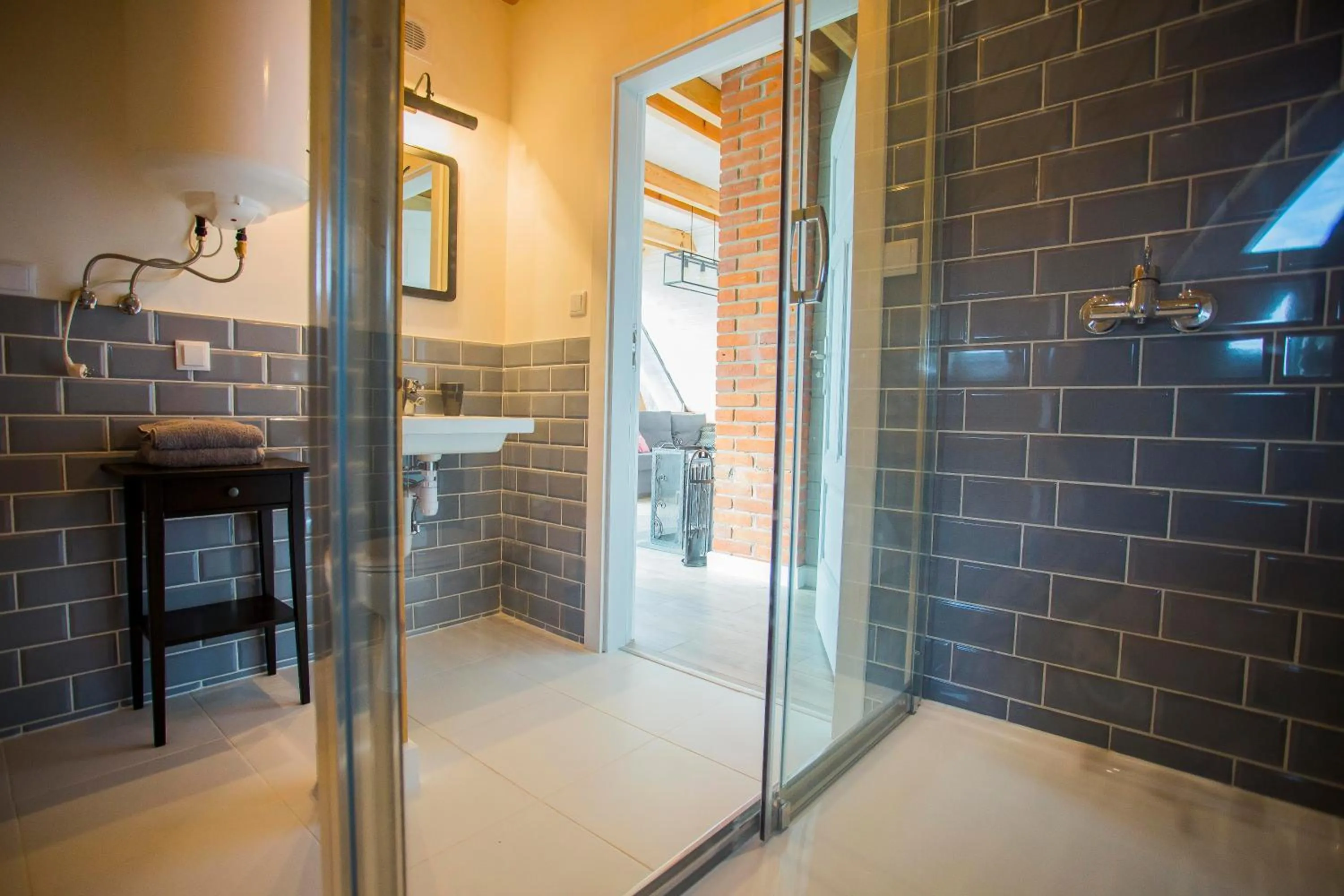 Shower in Apartamenty Szelągówka, Sun & Snow