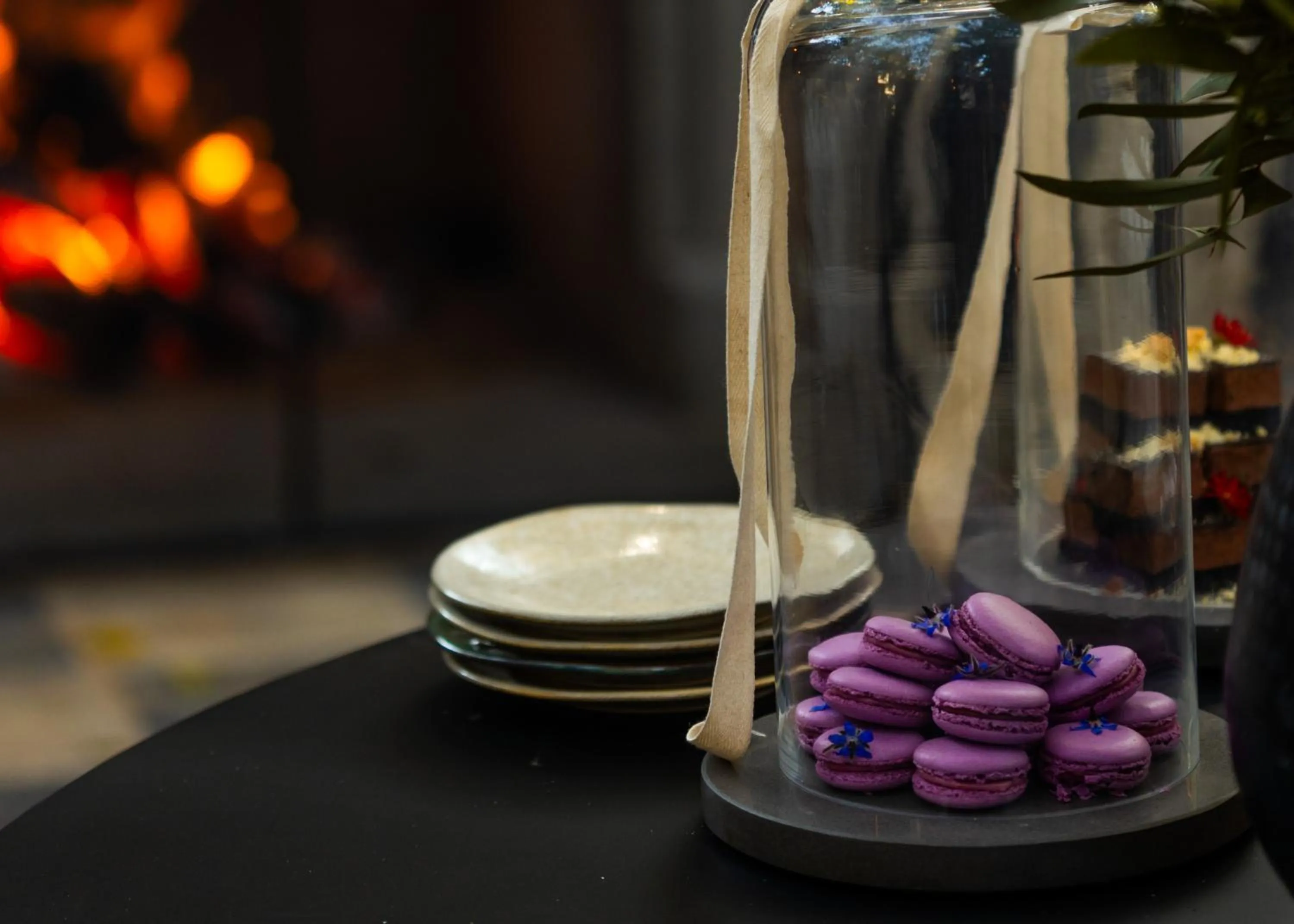 fireplace in Fairlawns Boutique Hotel & Spa