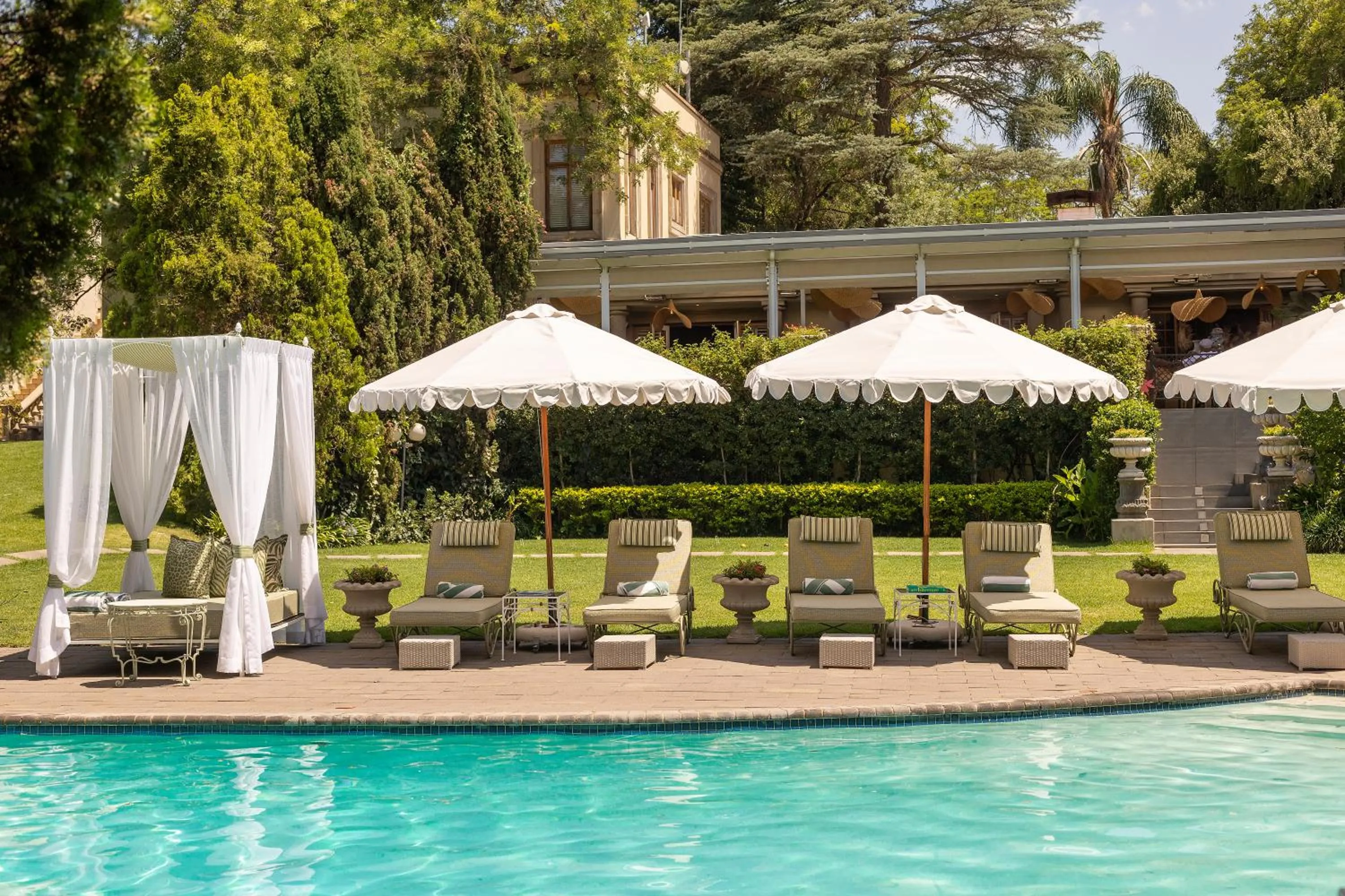 Pool view in Fairlawns Boutique Hotel & Spa