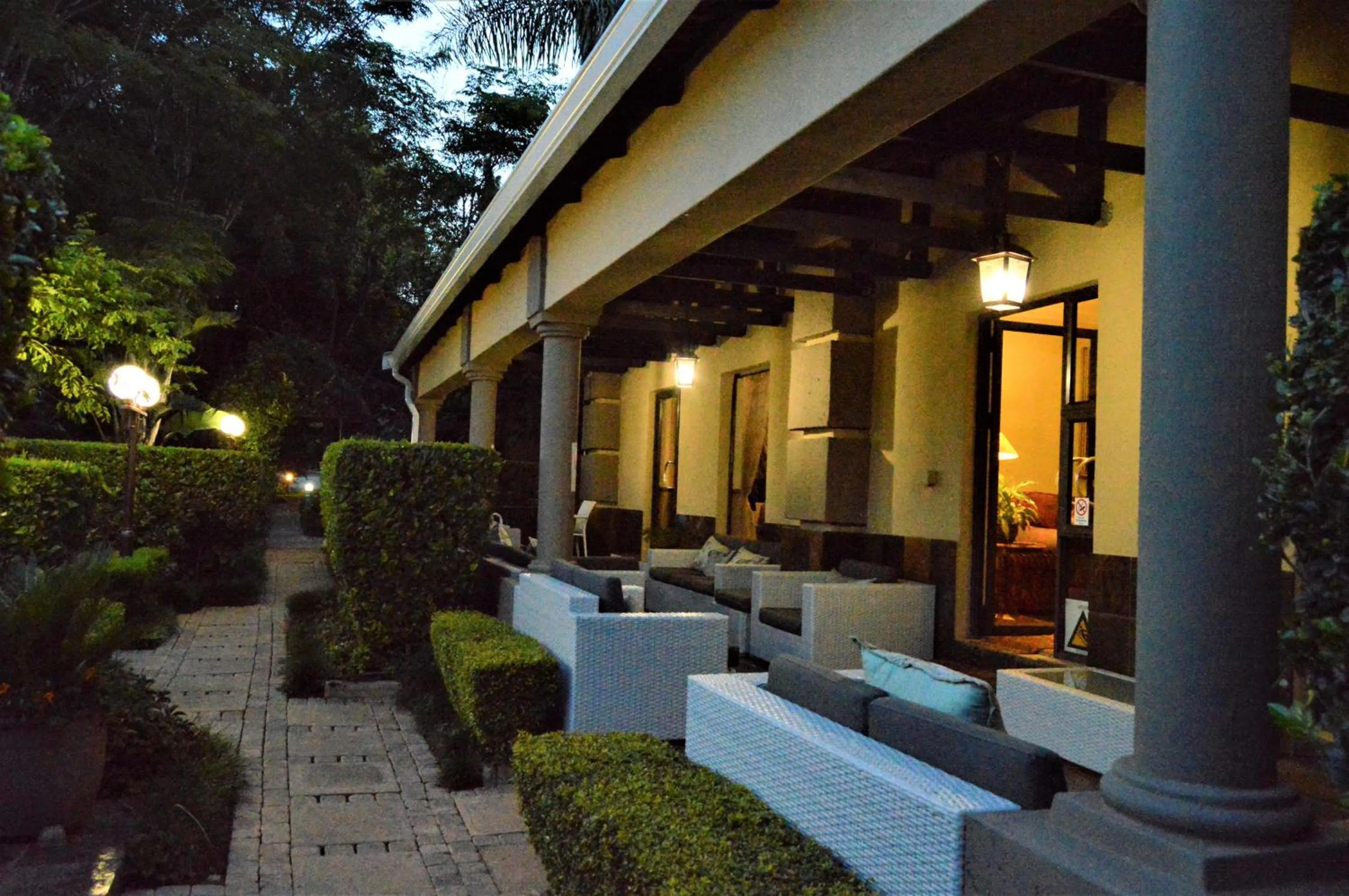 Patio in Constantia Manor Guest House