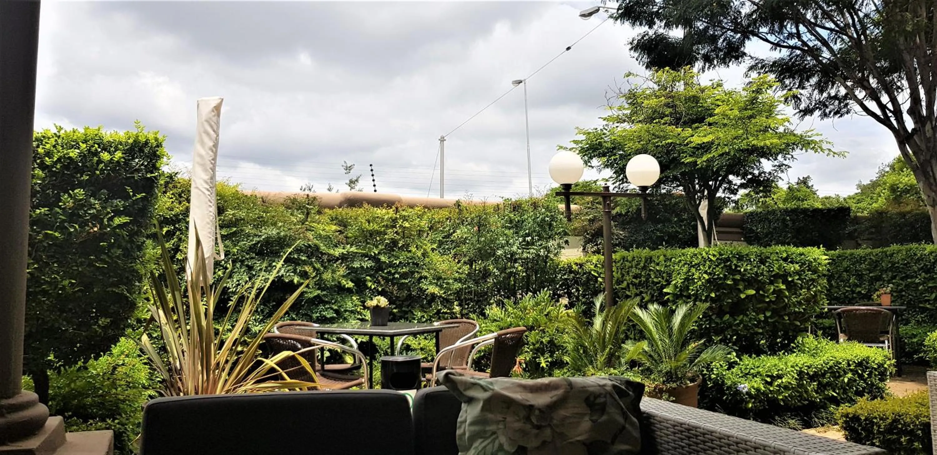 Patio in Constantia Manor Guest House