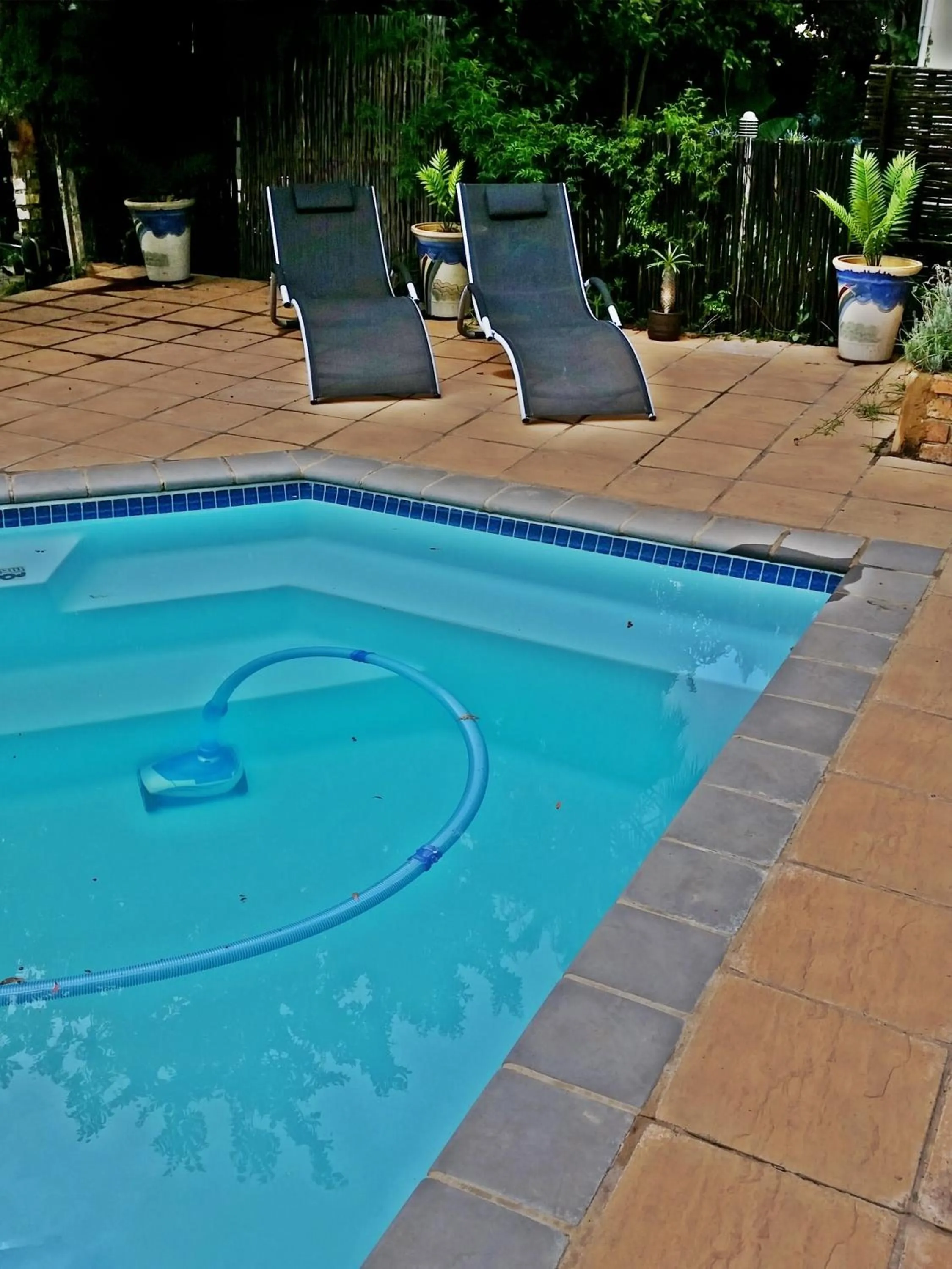Swimming pool in Constantia Manor Guest House