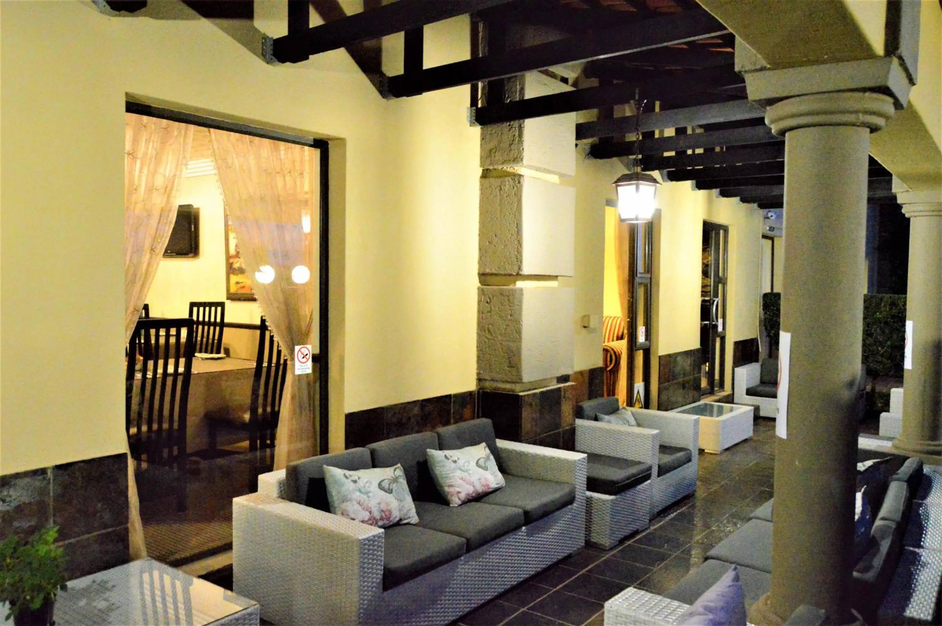 Patio in Constantia Manor Guest House