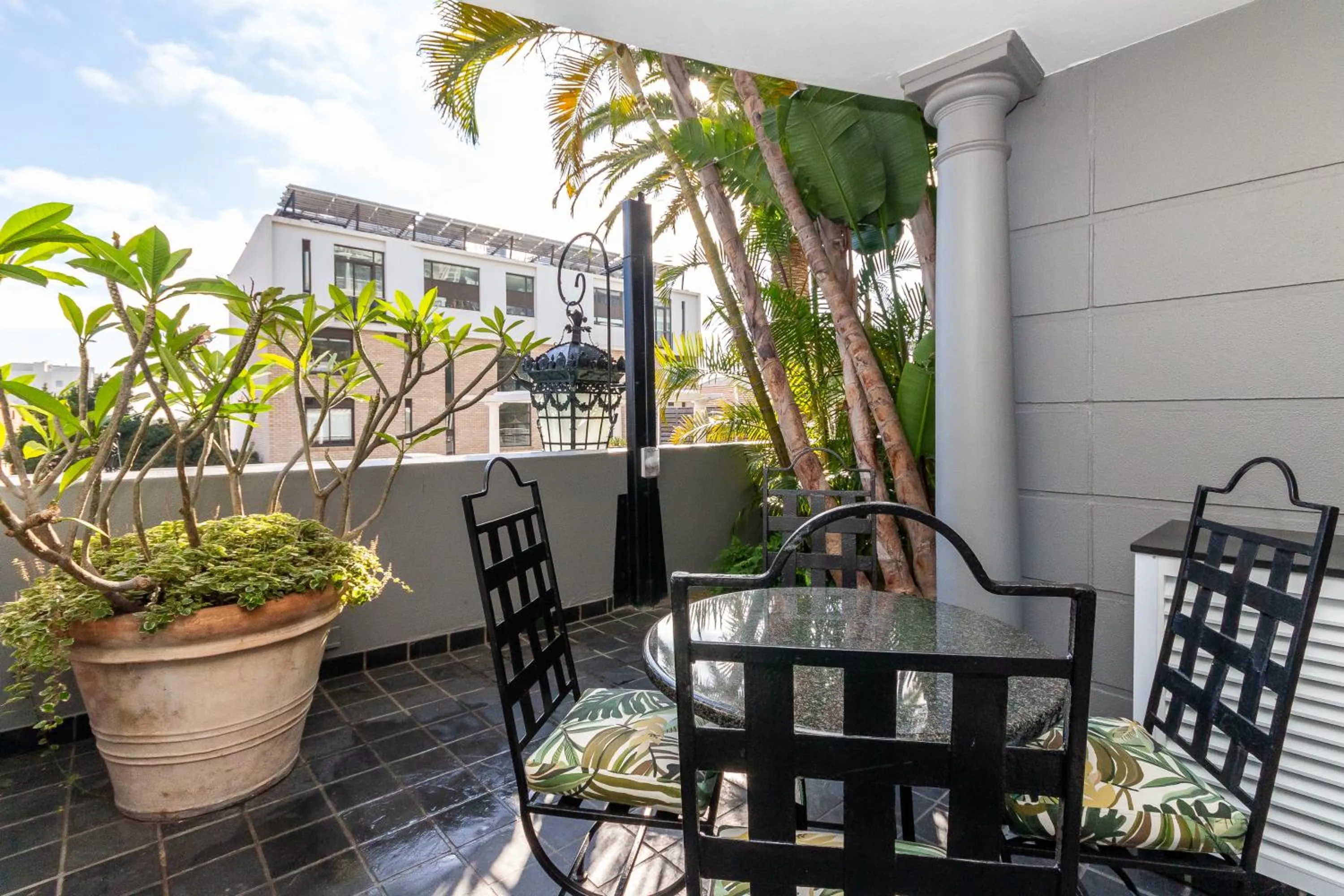 Balcony/Terrace in Romney Park Luxury Apartments by The Stay Collection