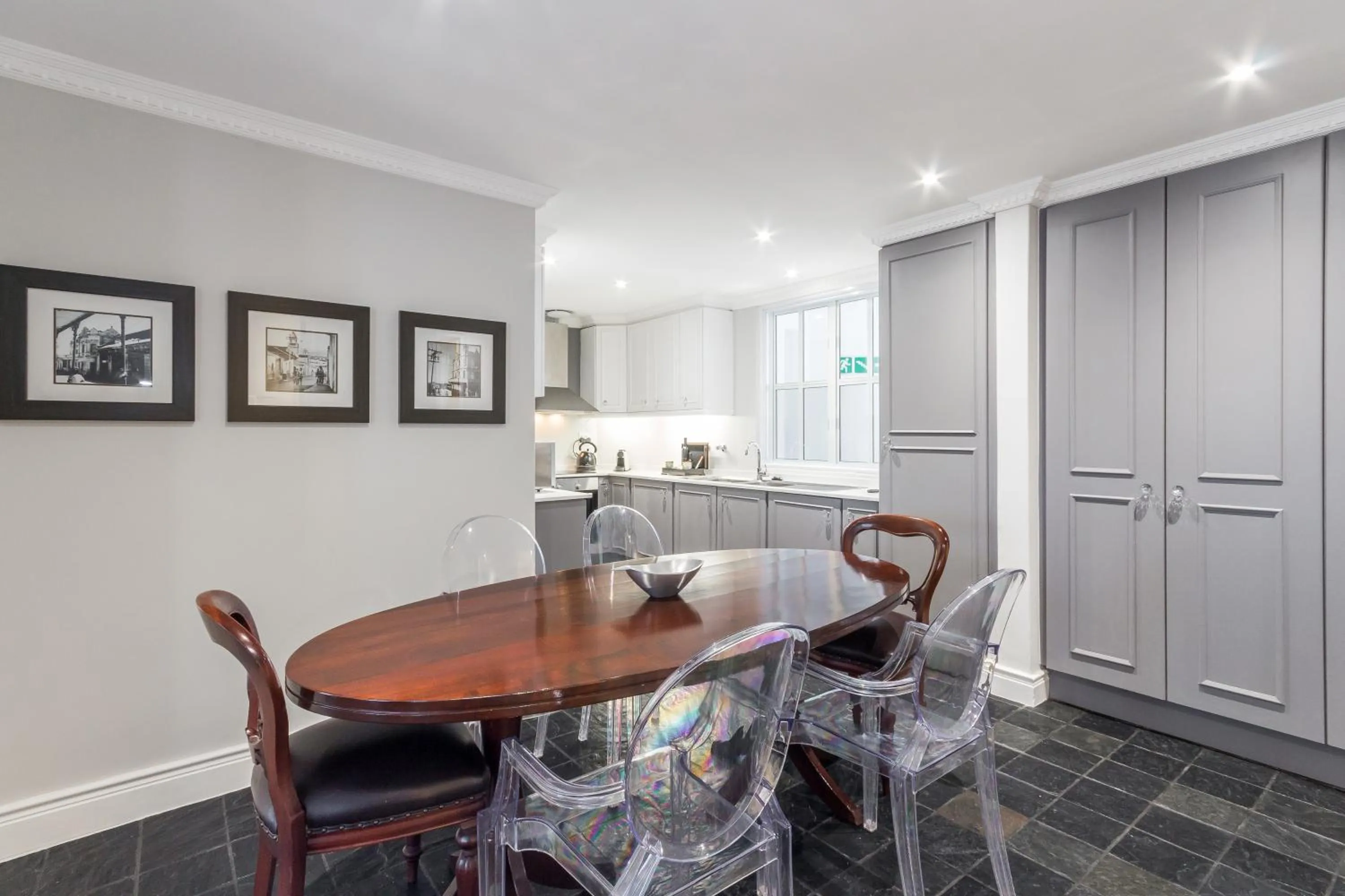 Kitchen or kitchenette in Romney Park Luxury Apartments by The Stay Collection