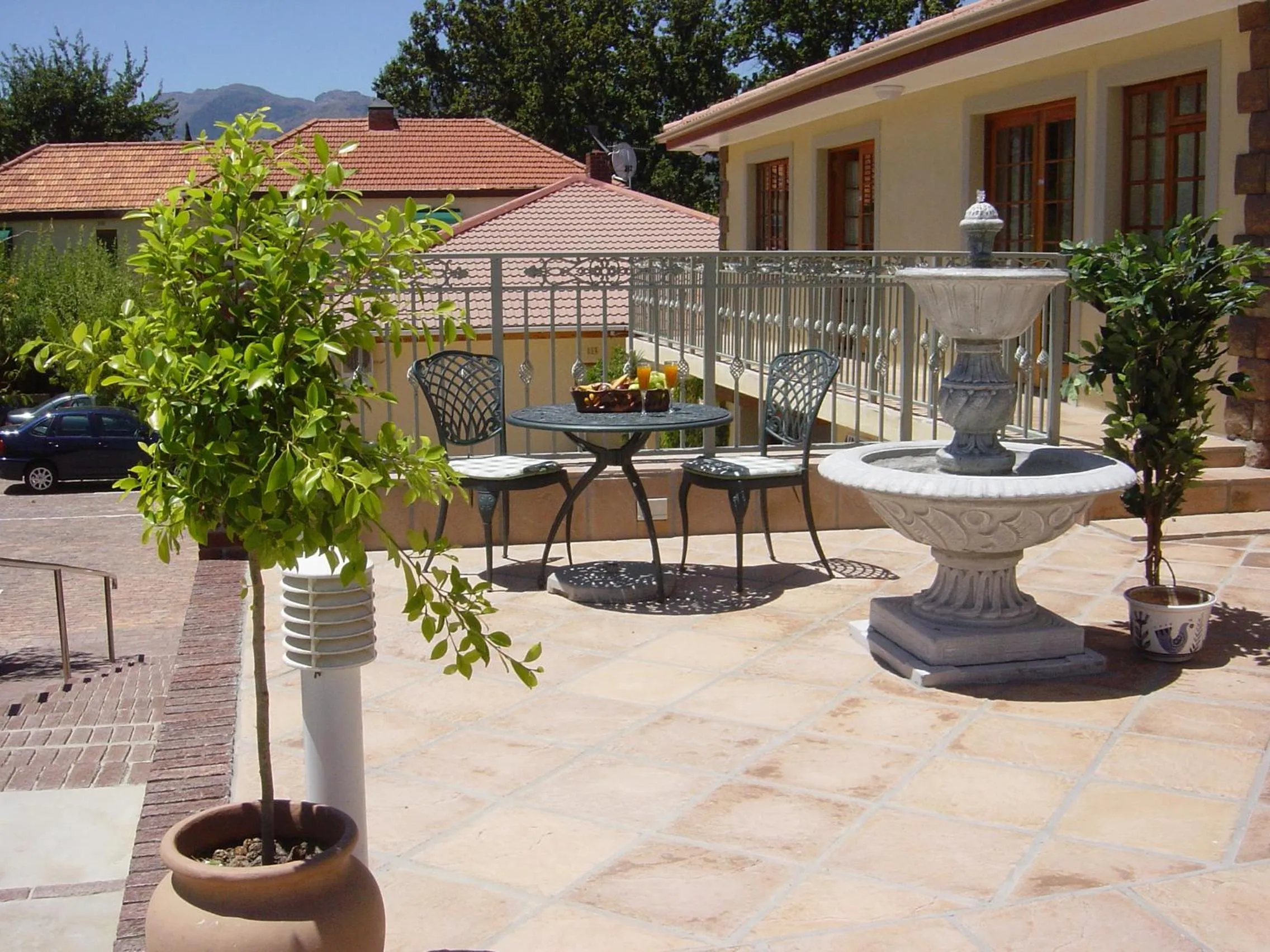Balcony/Terrace in Oak Tree Lodge