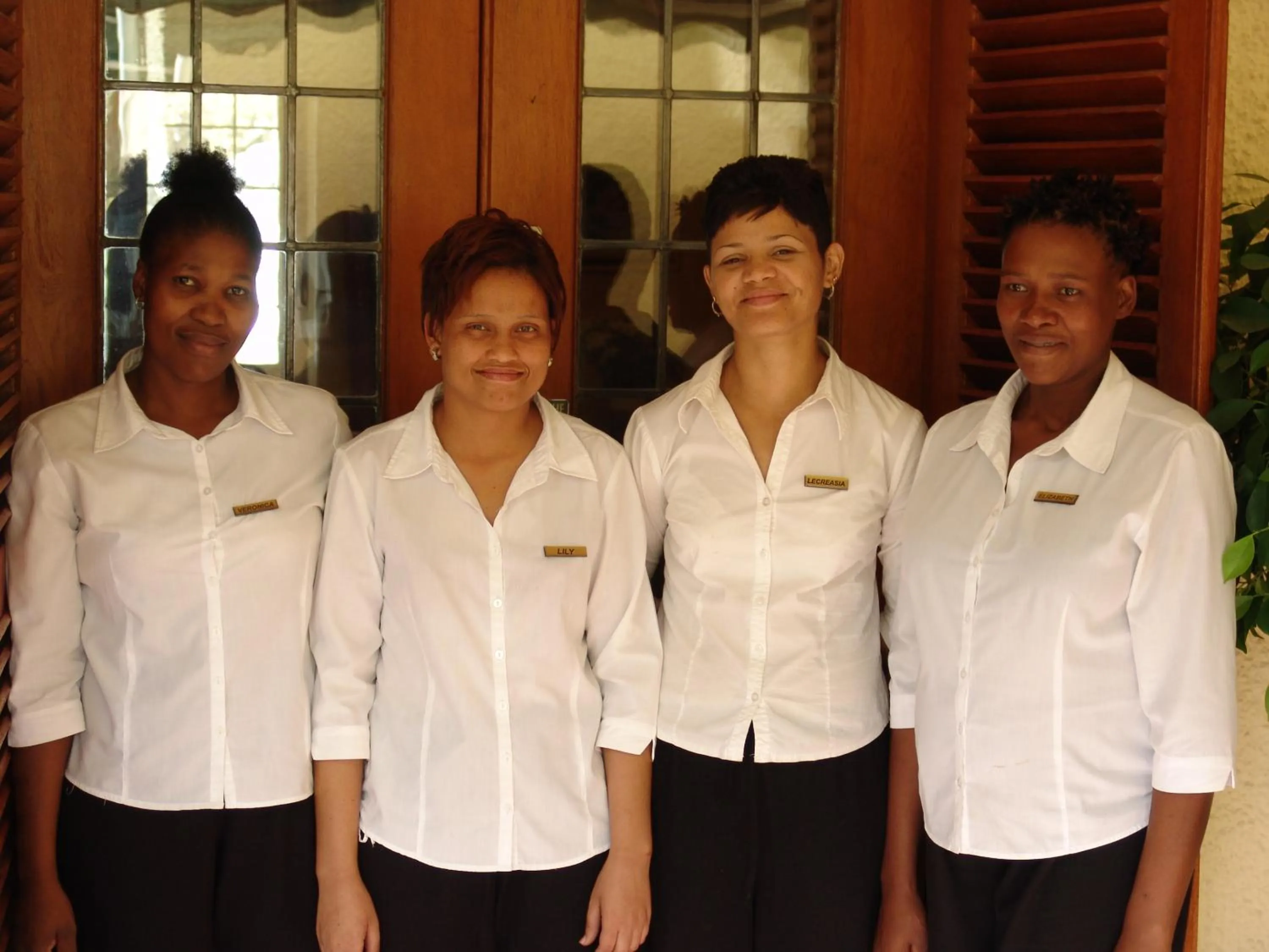 Staff in Oak Tree Lodge