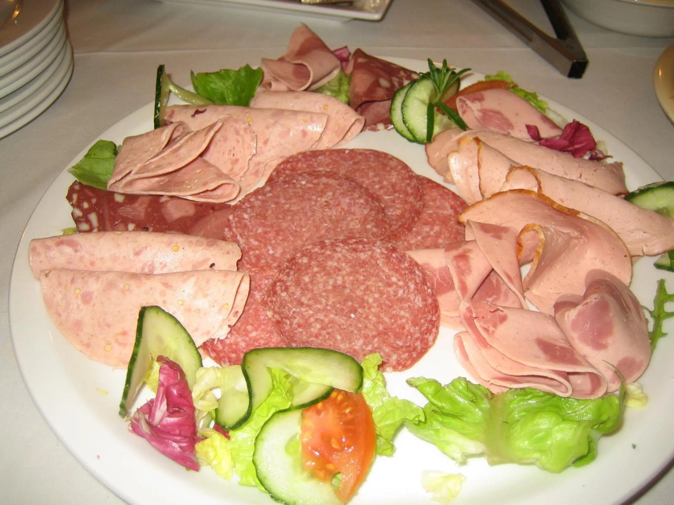 Food close-up in Oak Tree Lodge