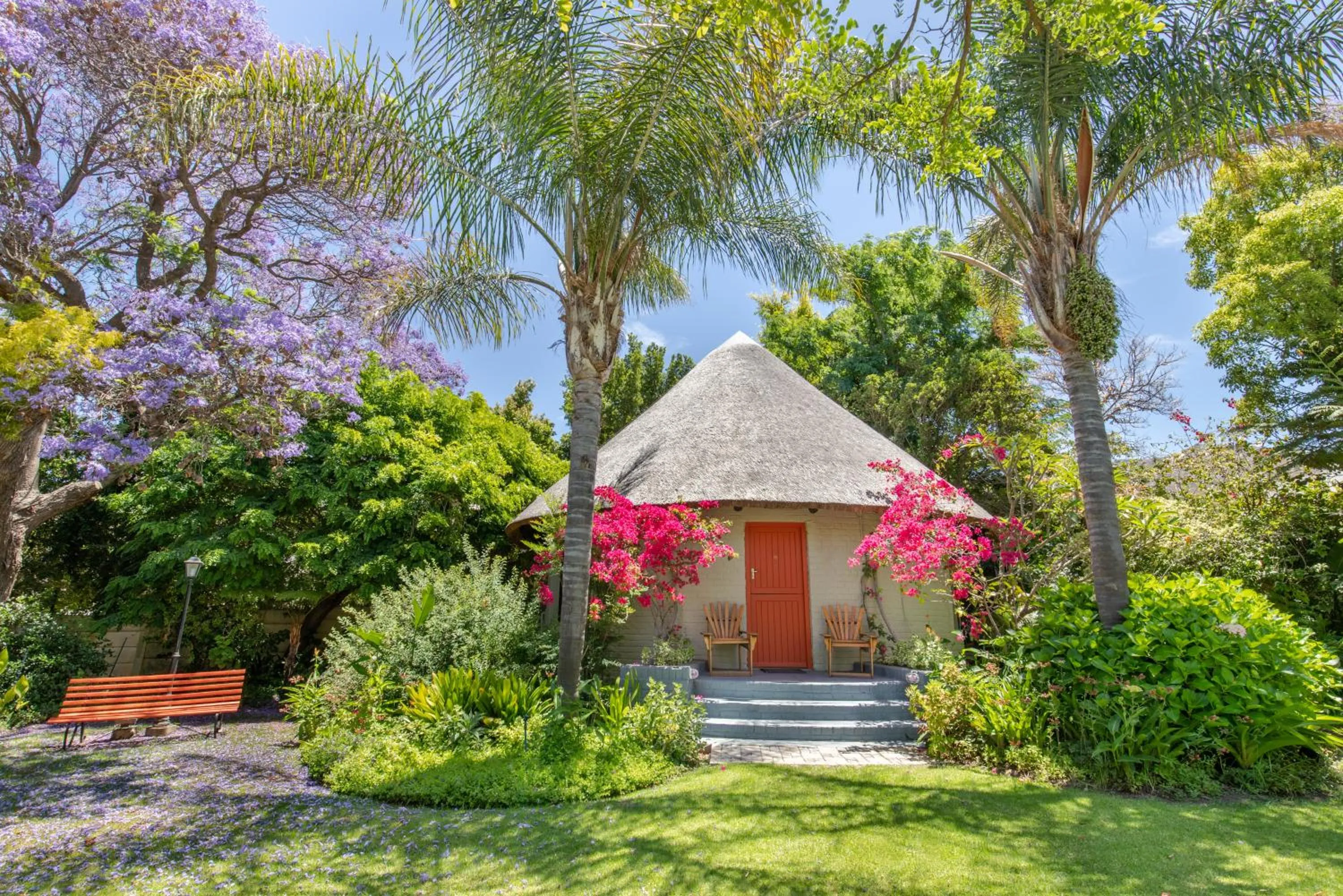 Garden view in Montagu Country Hotel