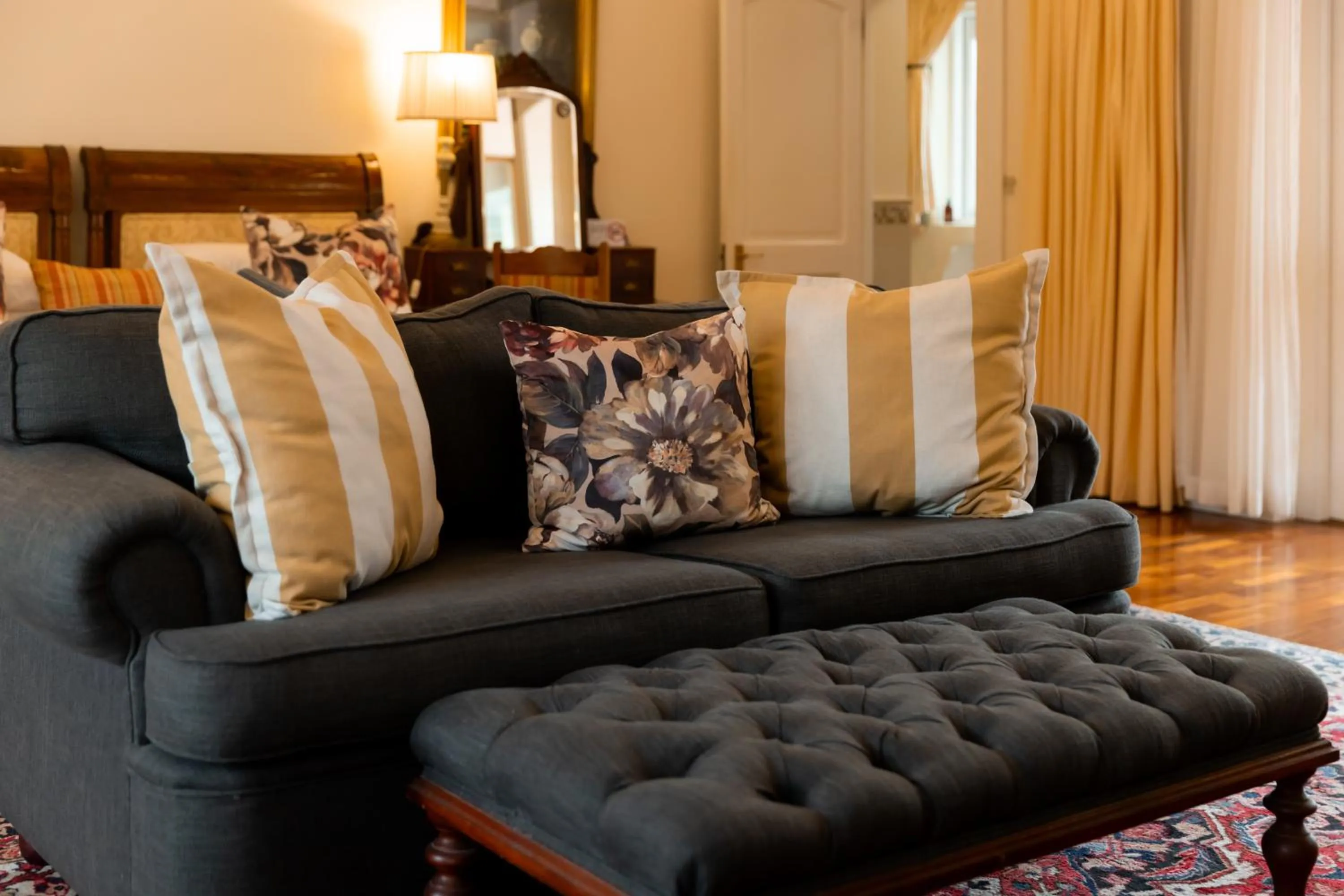 Seating area in Lemon Tree Lane