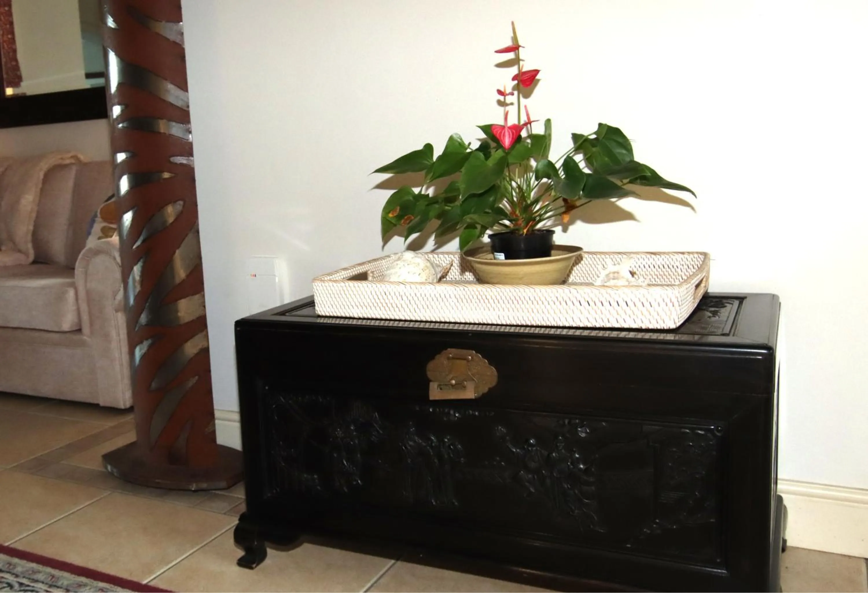 Lobby or reception in On The Cliff Guest House