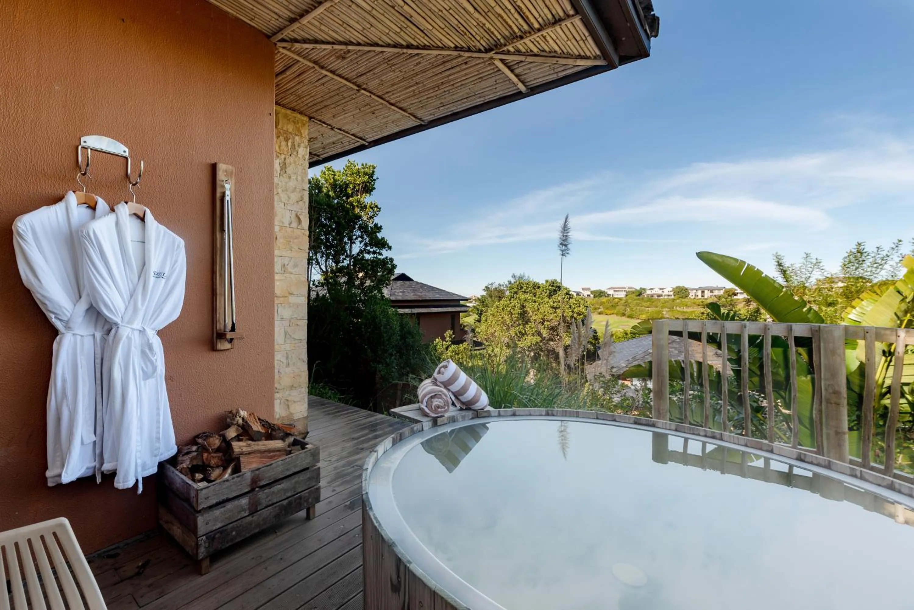 Hot Tub in Pezula Nature Retreat
