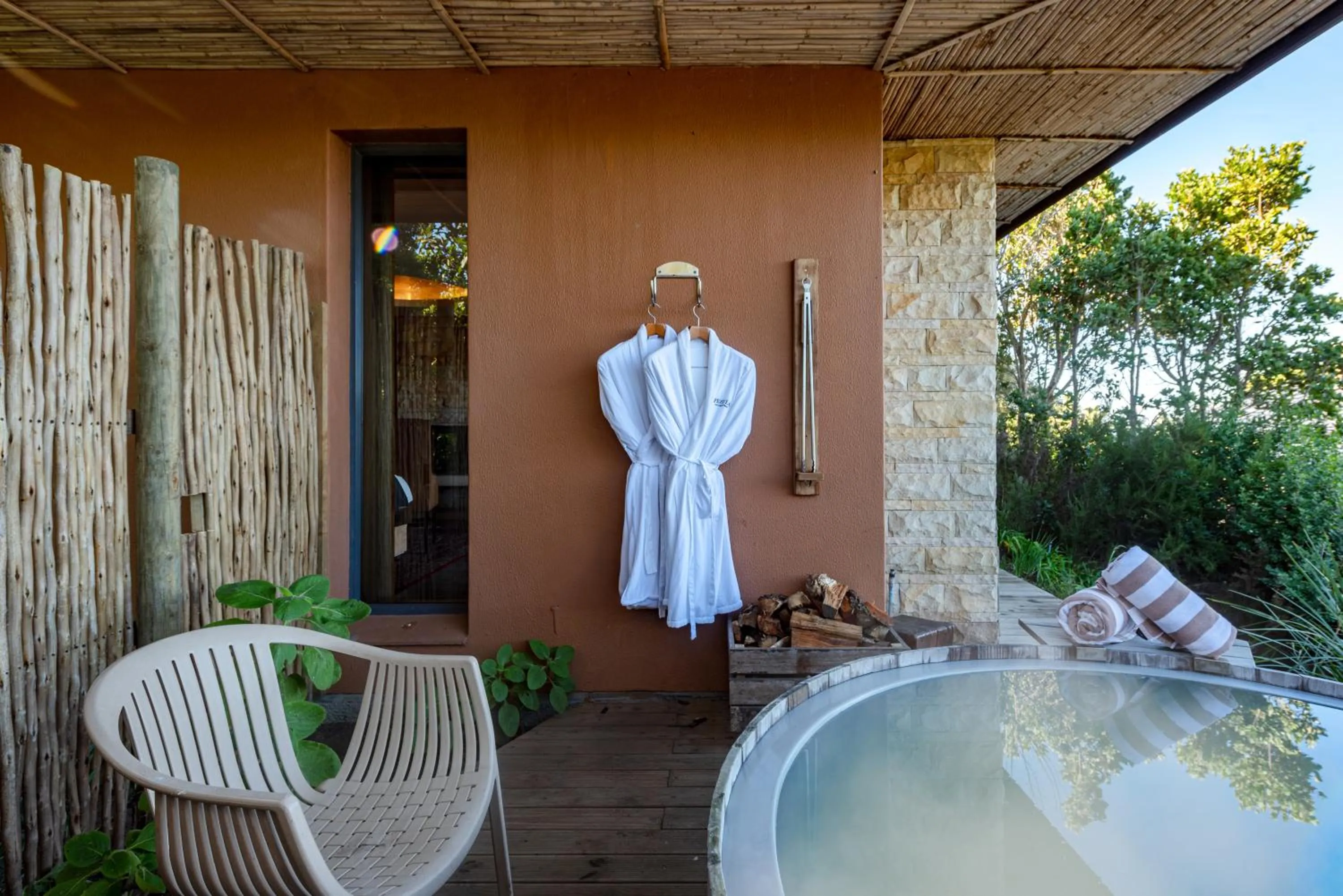 Hot Tub in Pezula Nature Retreat