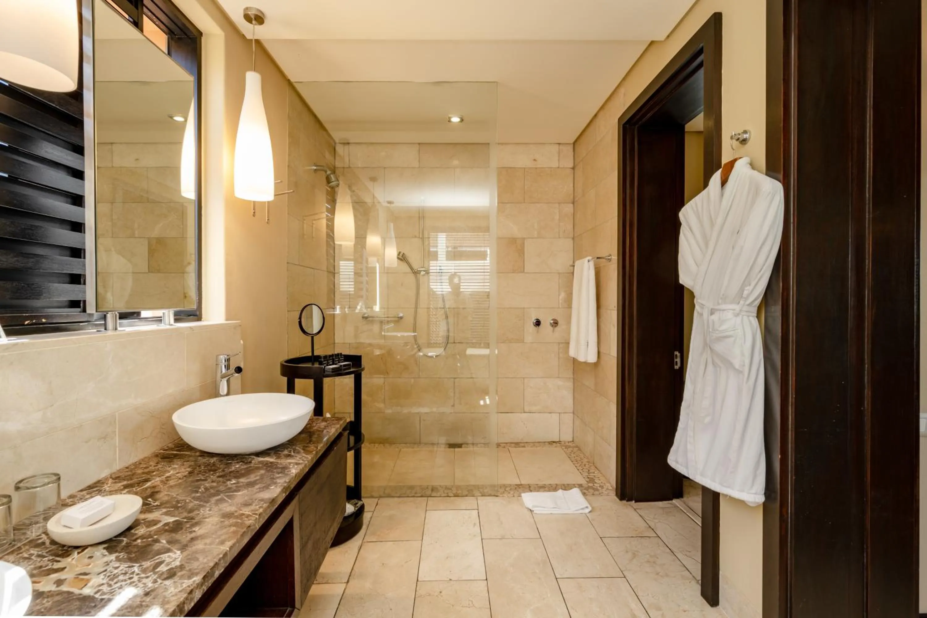 Shower in Pezula Nature Retreat