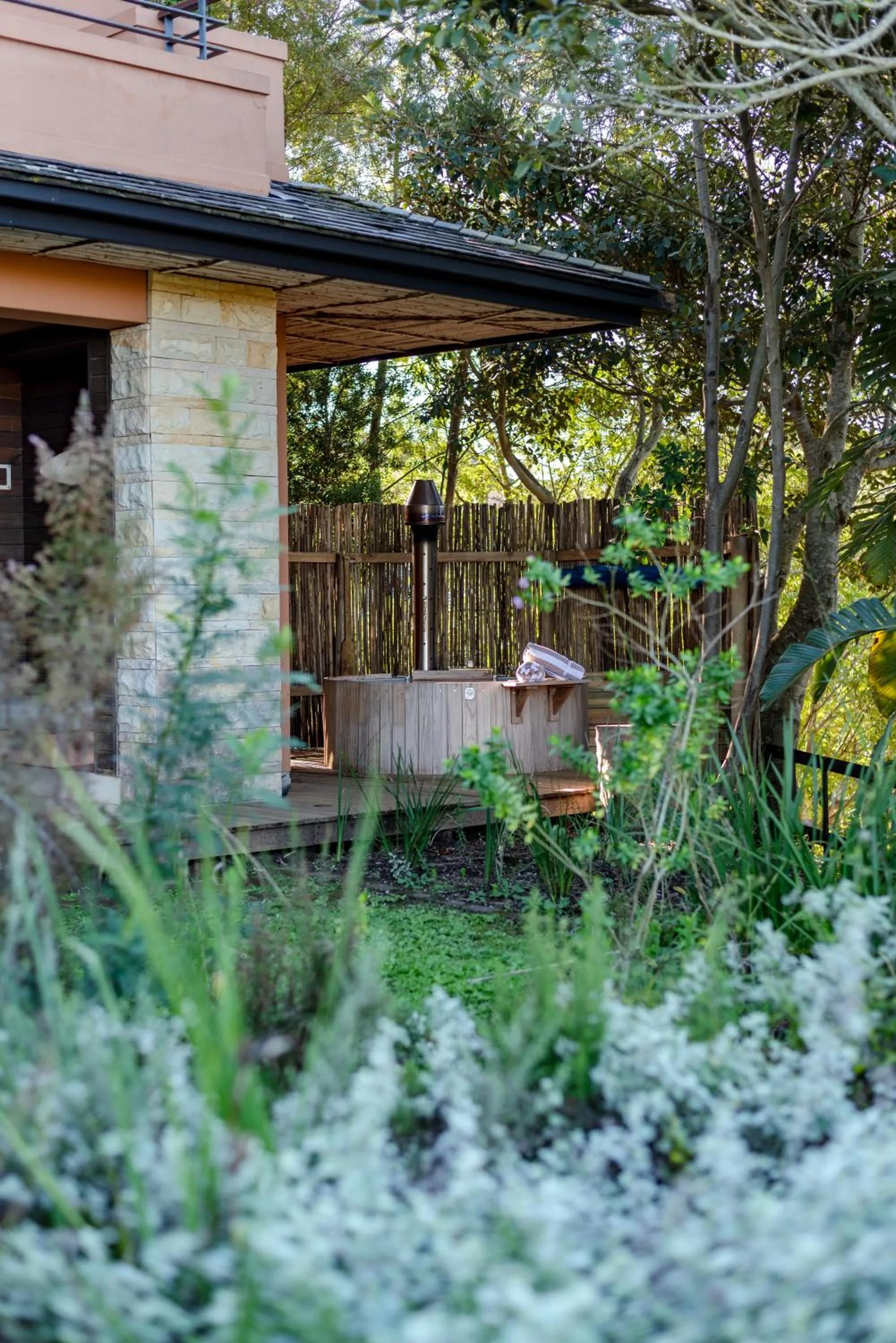 Hot Tub in Pezula Nature Retreat