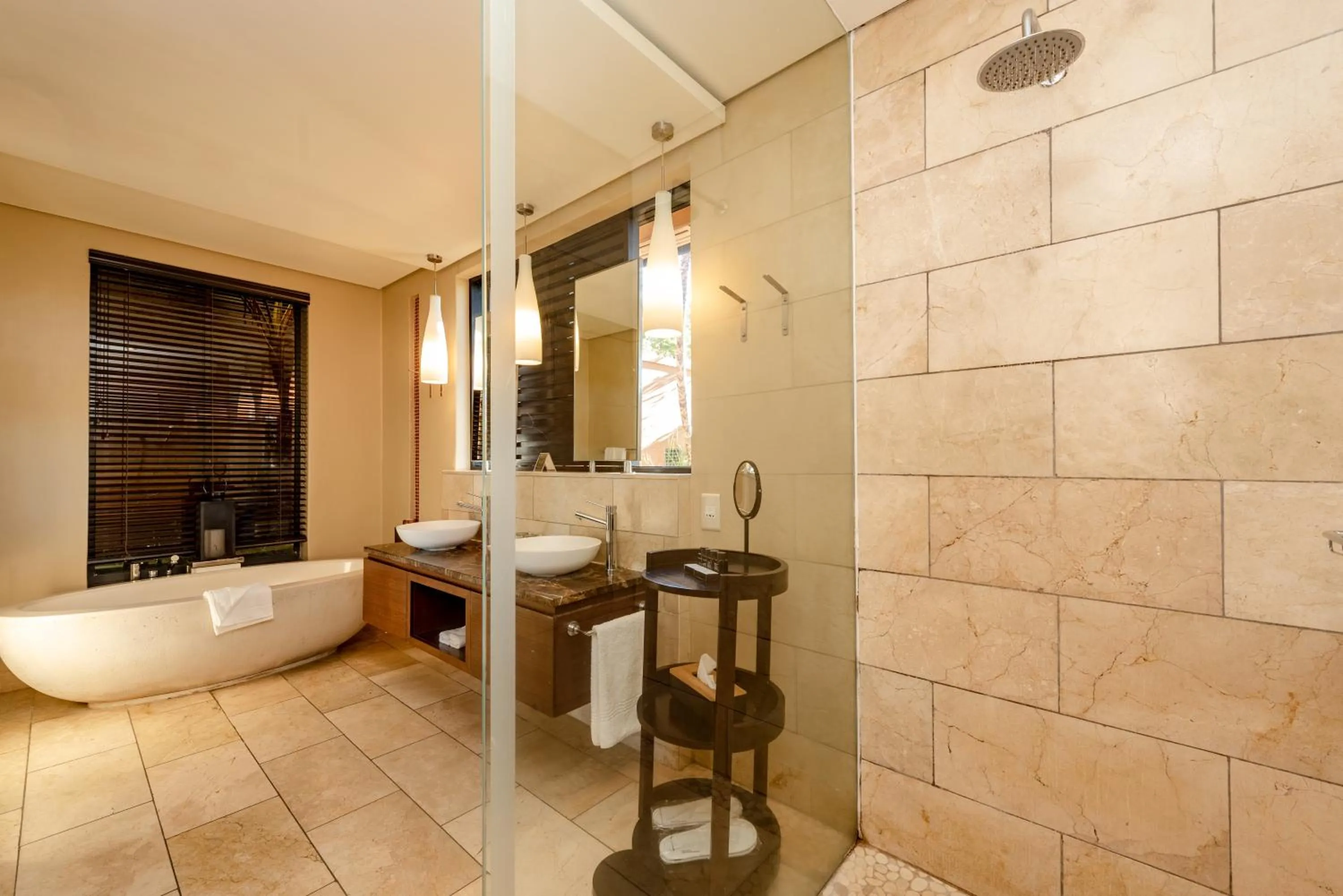 Bathroom in Pezula Nature Retreat