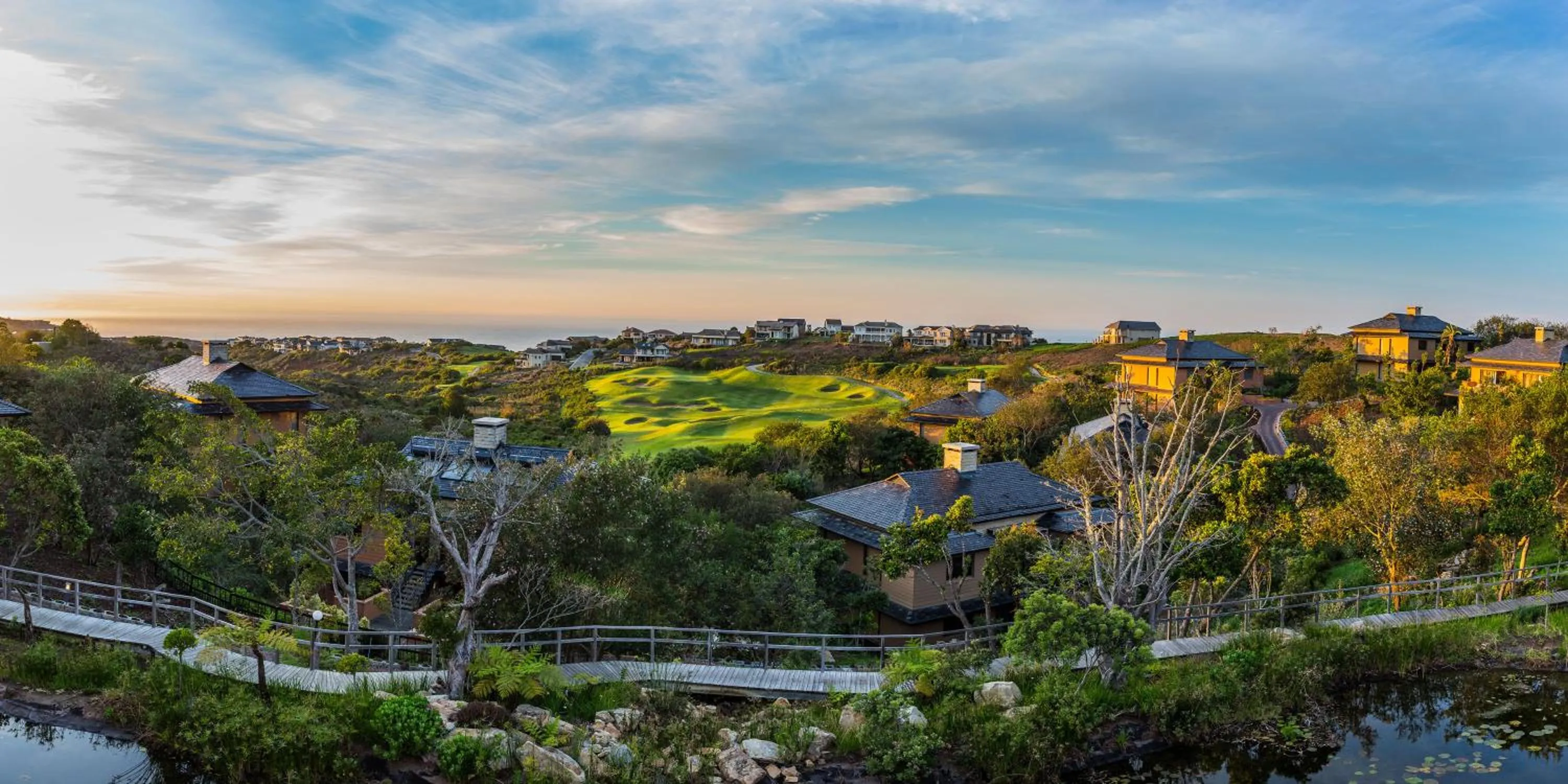 Natural landscape in Pezula Nature Retreat