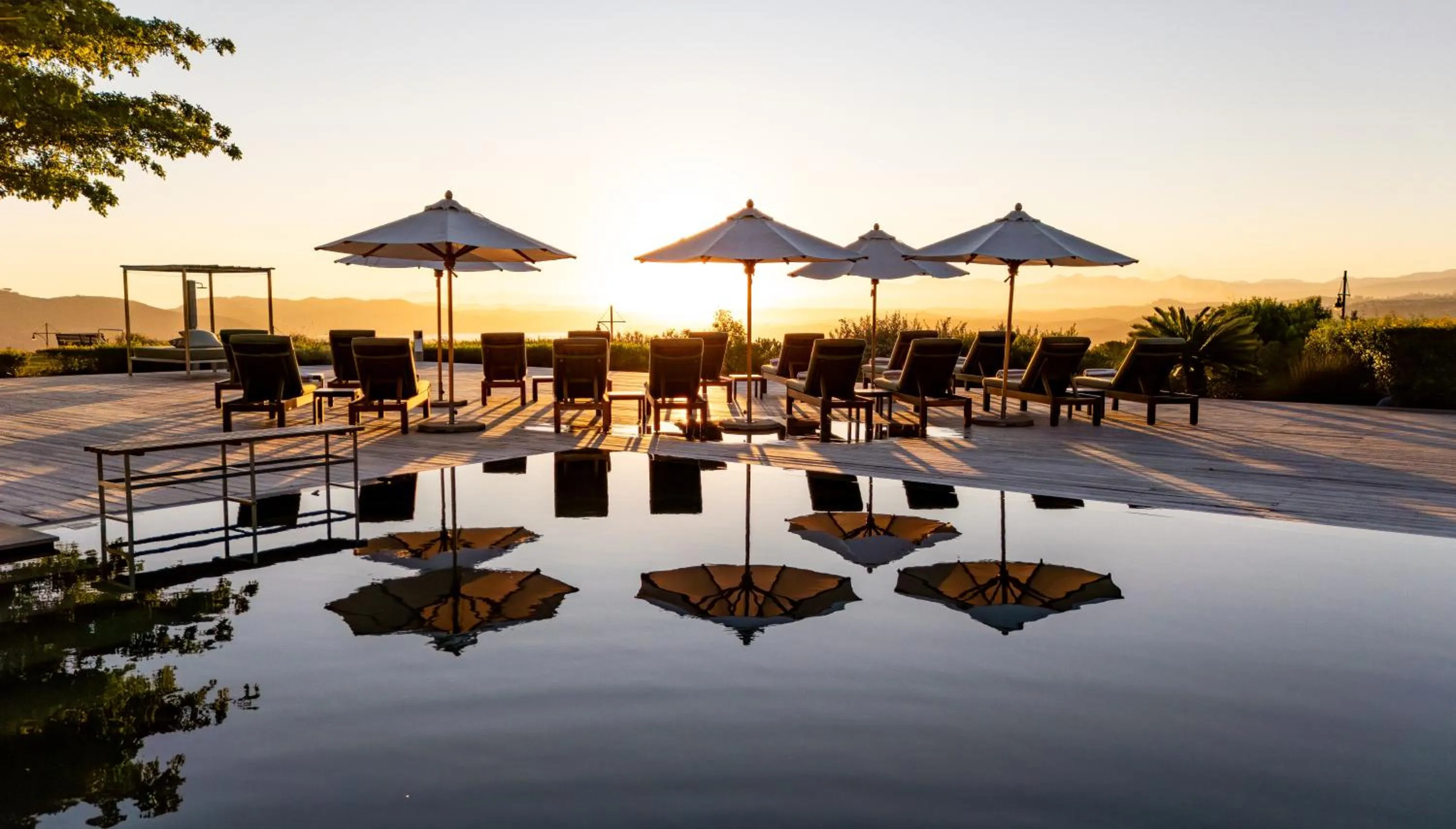 Swimming pool in Pezula Nature Retreat