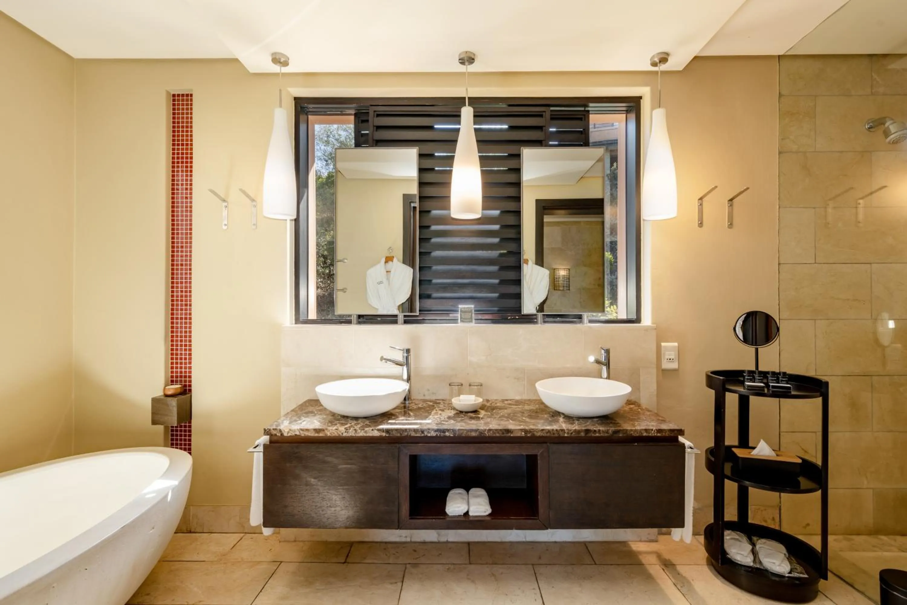 Bathroom in Pezula Nature Retreat