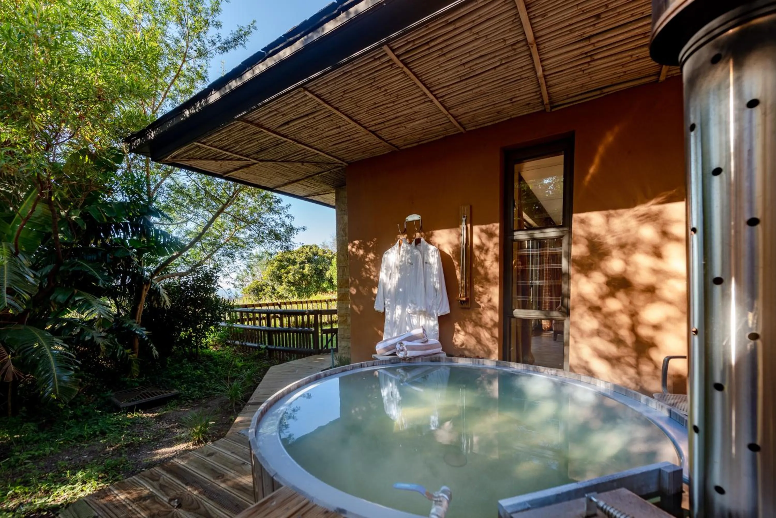 Hot Tub in Pezula Nature Retreat