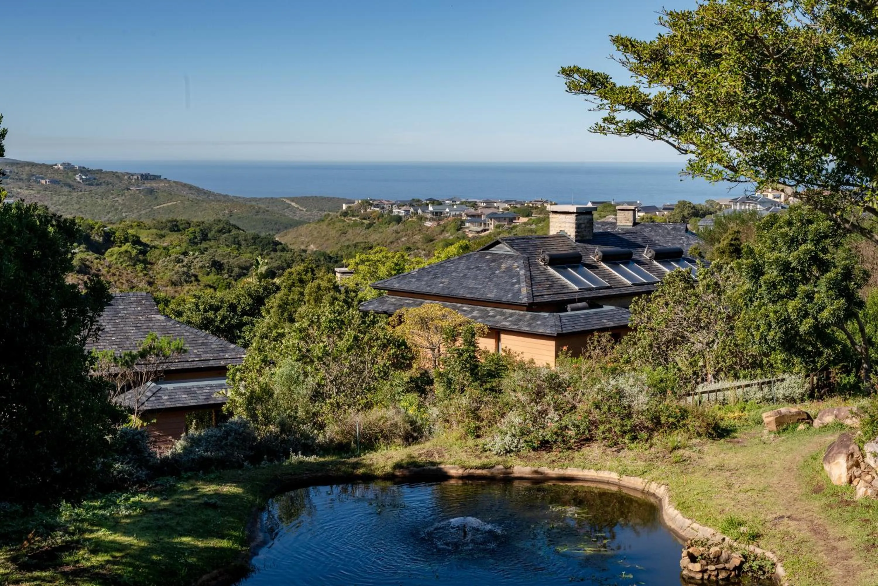 Natural landscape in Pezula Nature Retreat