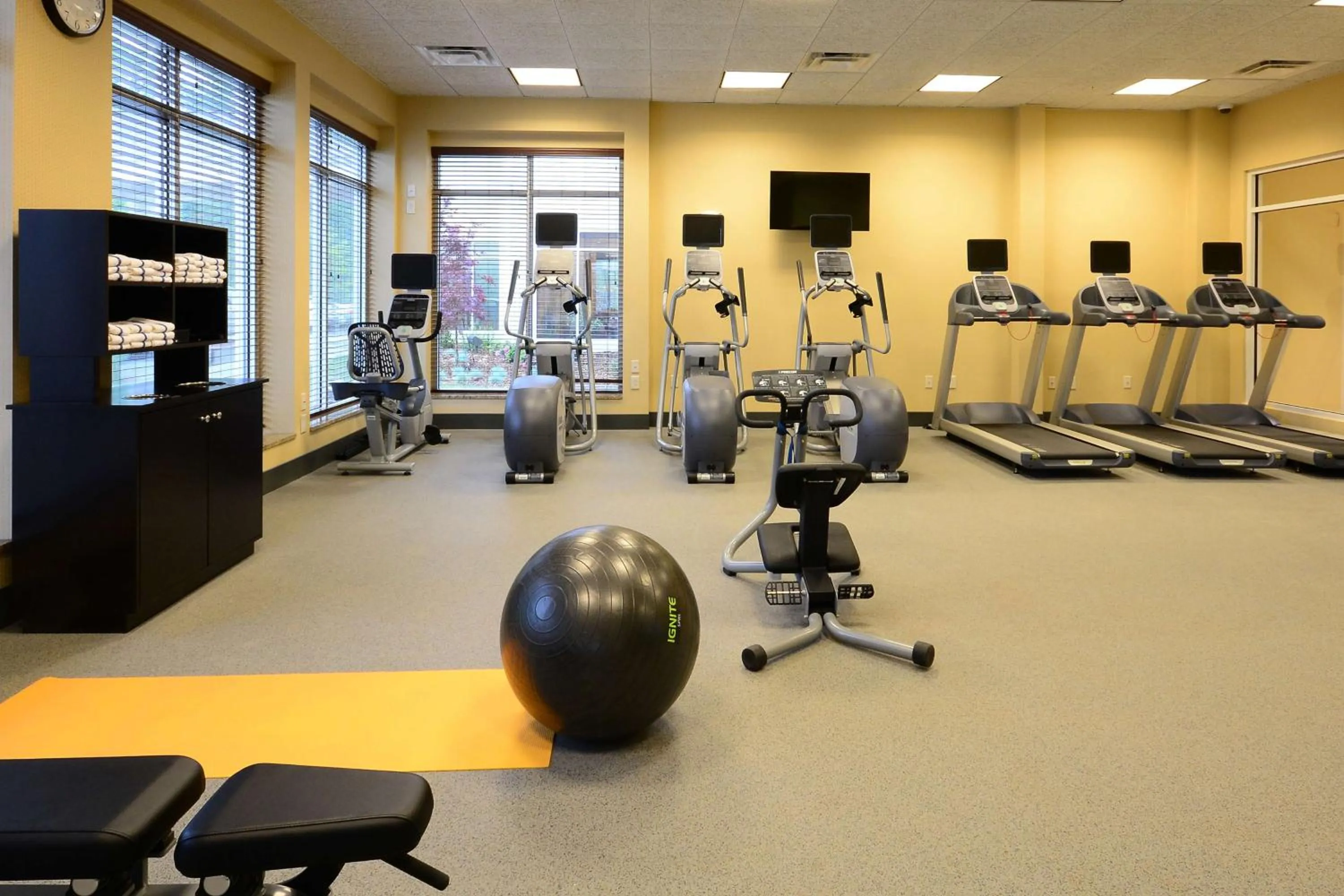 Fitness centre/facilities in Hilton Garden Inn Greensboro Airport