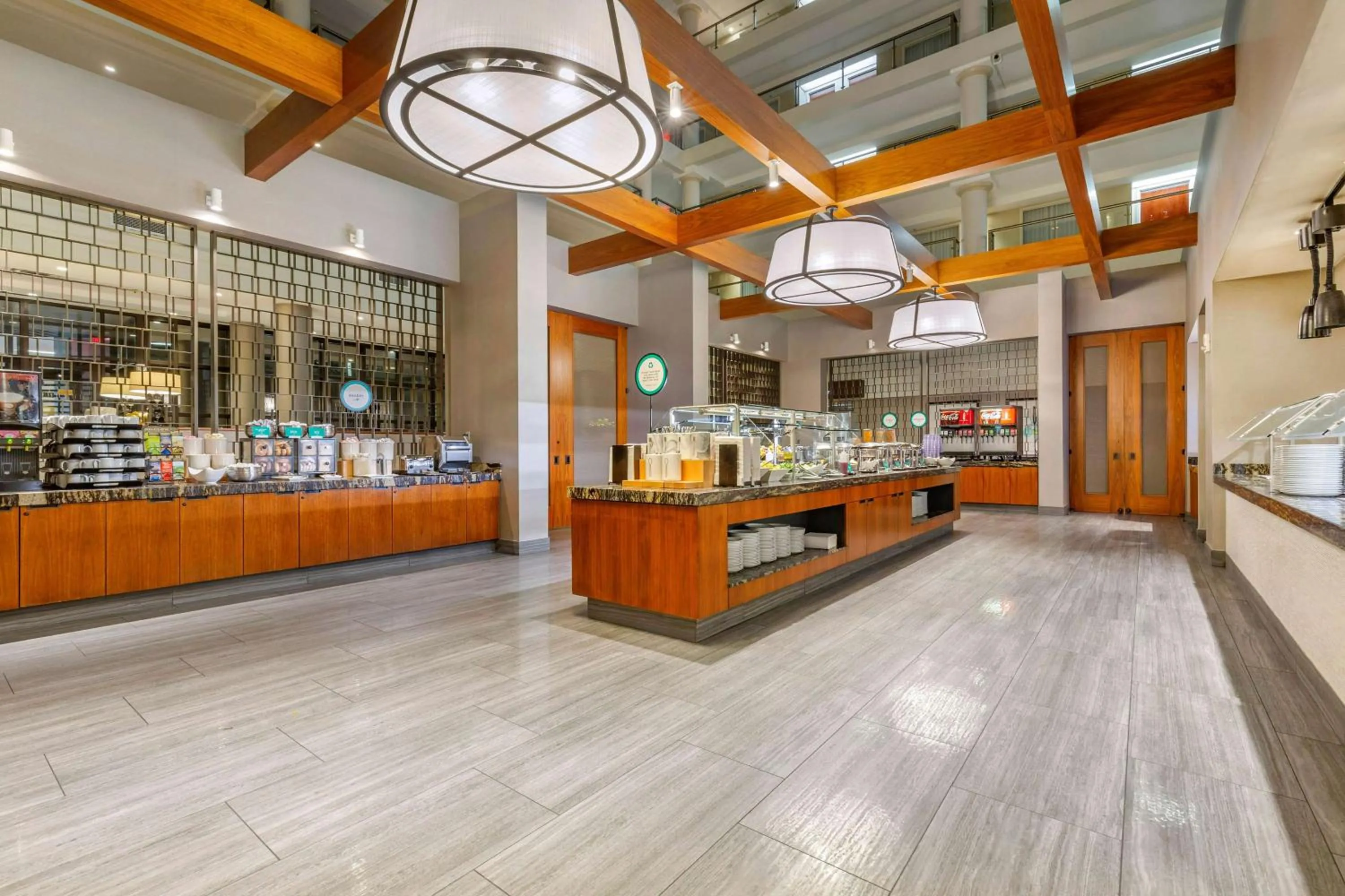 Breakfast in Hilton Club The District Washington DC