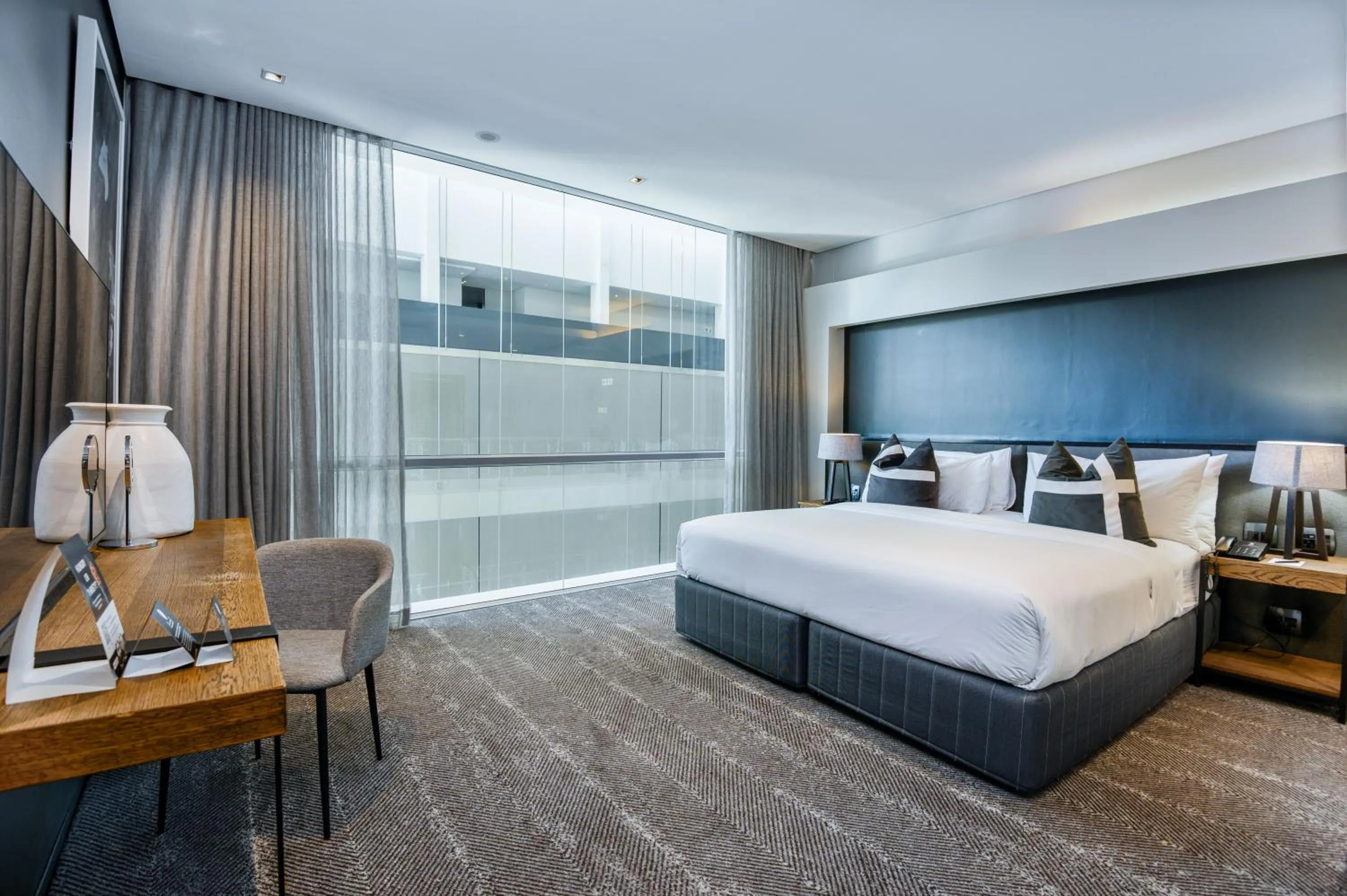 View (from property/room), Bed in The Capital 15 on Orange Hotel & Spa