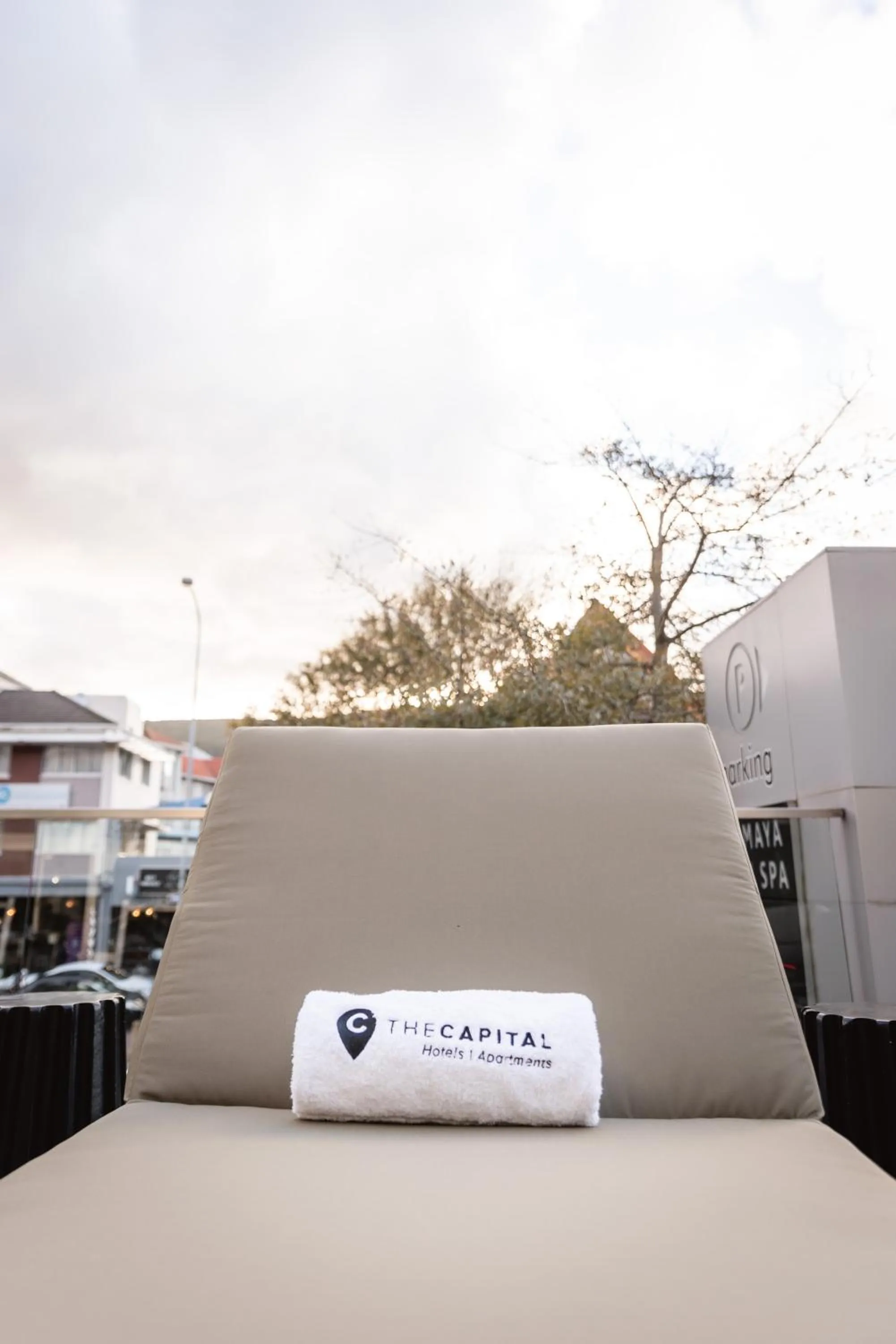 Balcony/Terrace in The Capital 15 on Orange Hotel & Spa