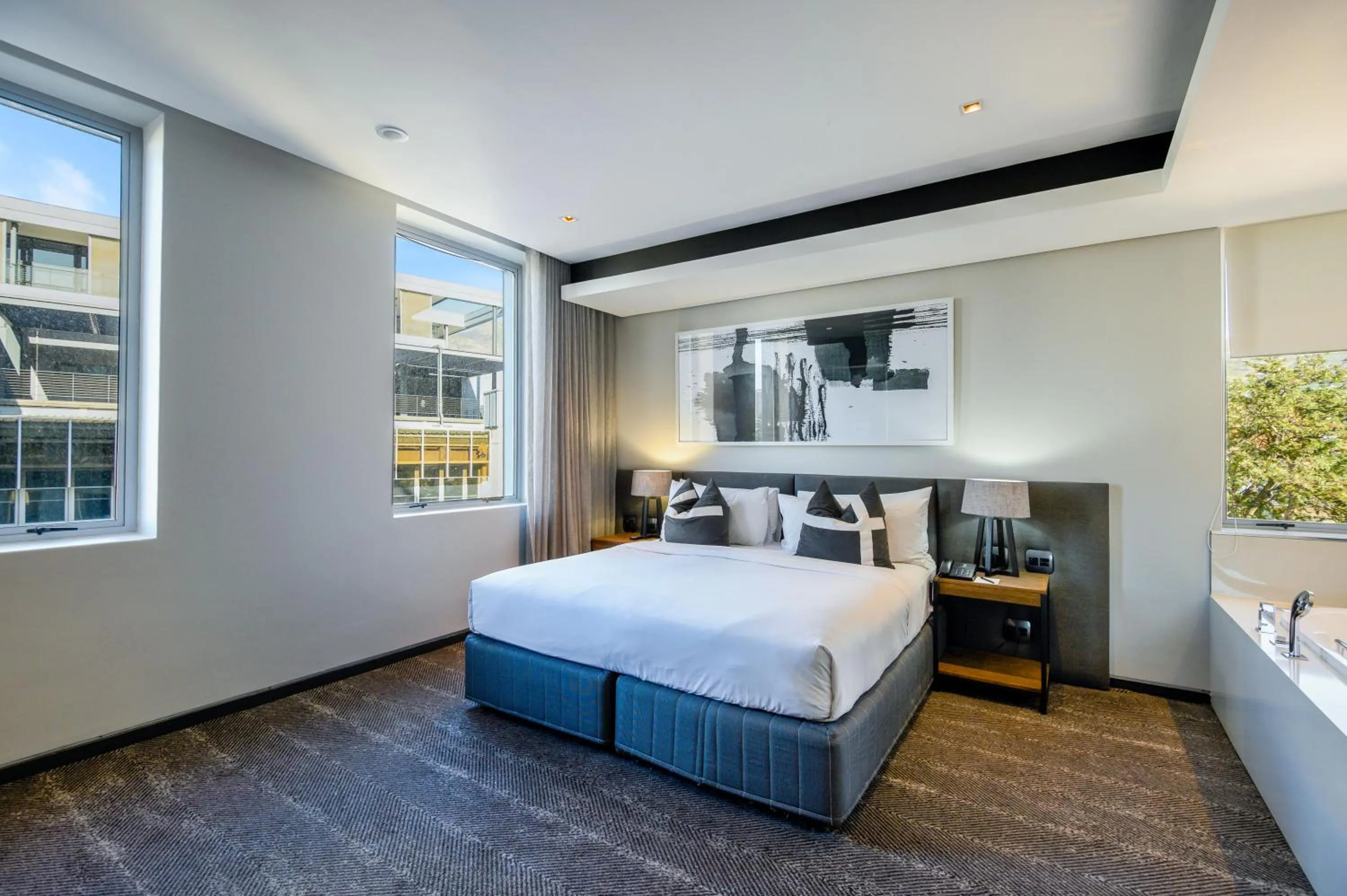 View (from property/room), Bed in The Capital 15 on Orange Hotel & Spa