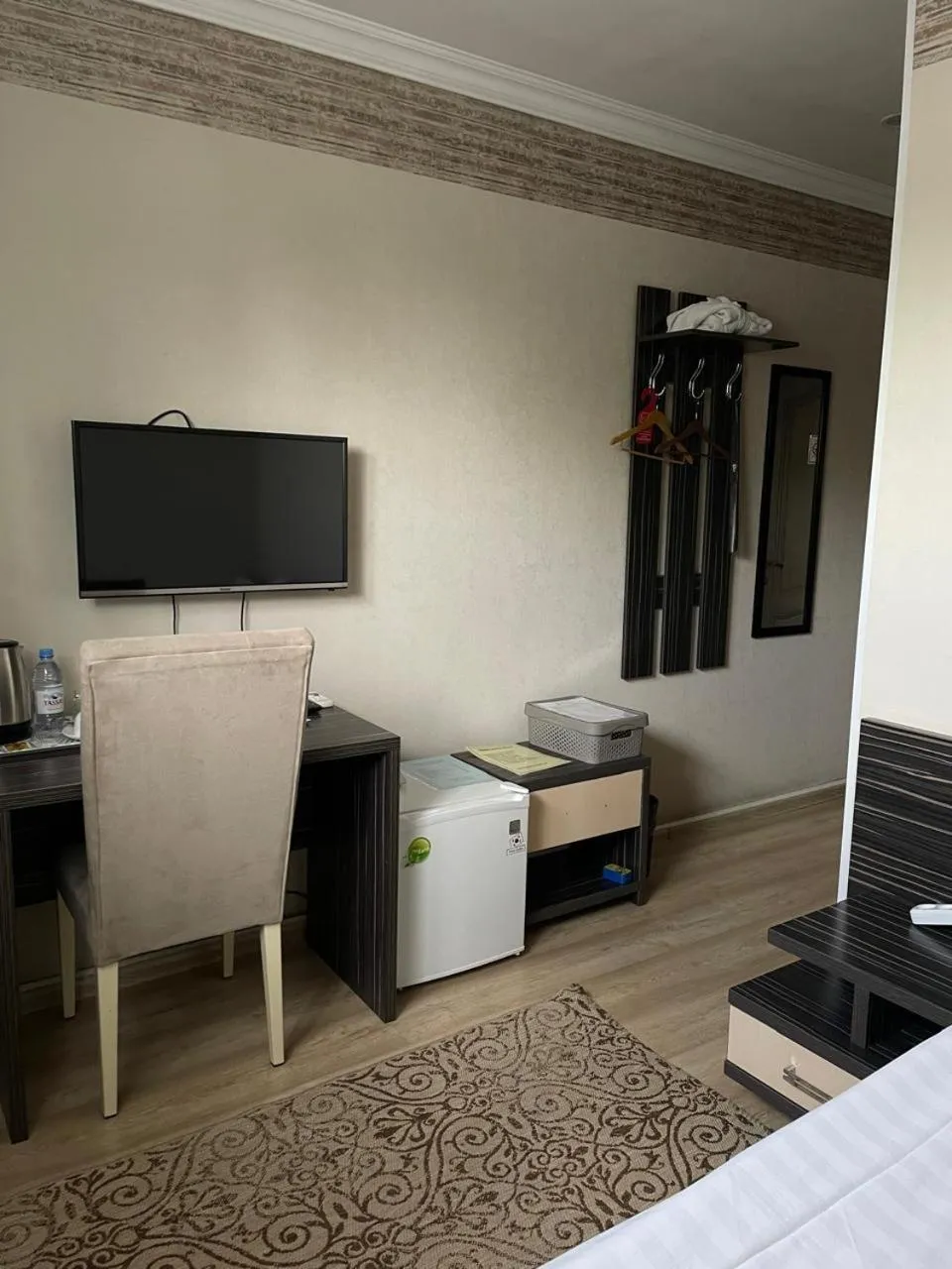 TV and multimedia, Bed in Resident Hotel Almaty