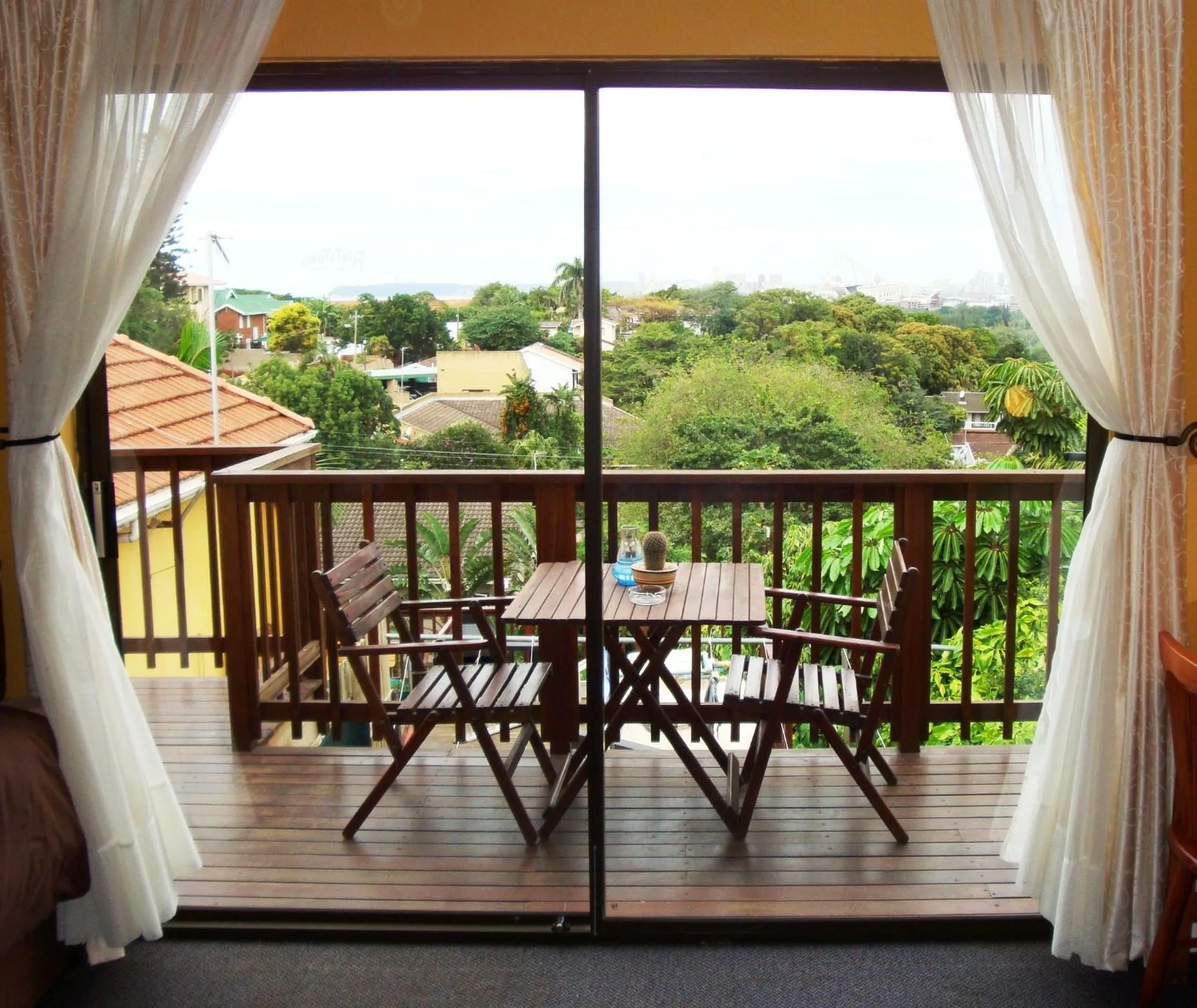 Balcony/Terrace in Flintstones Guest House Durban