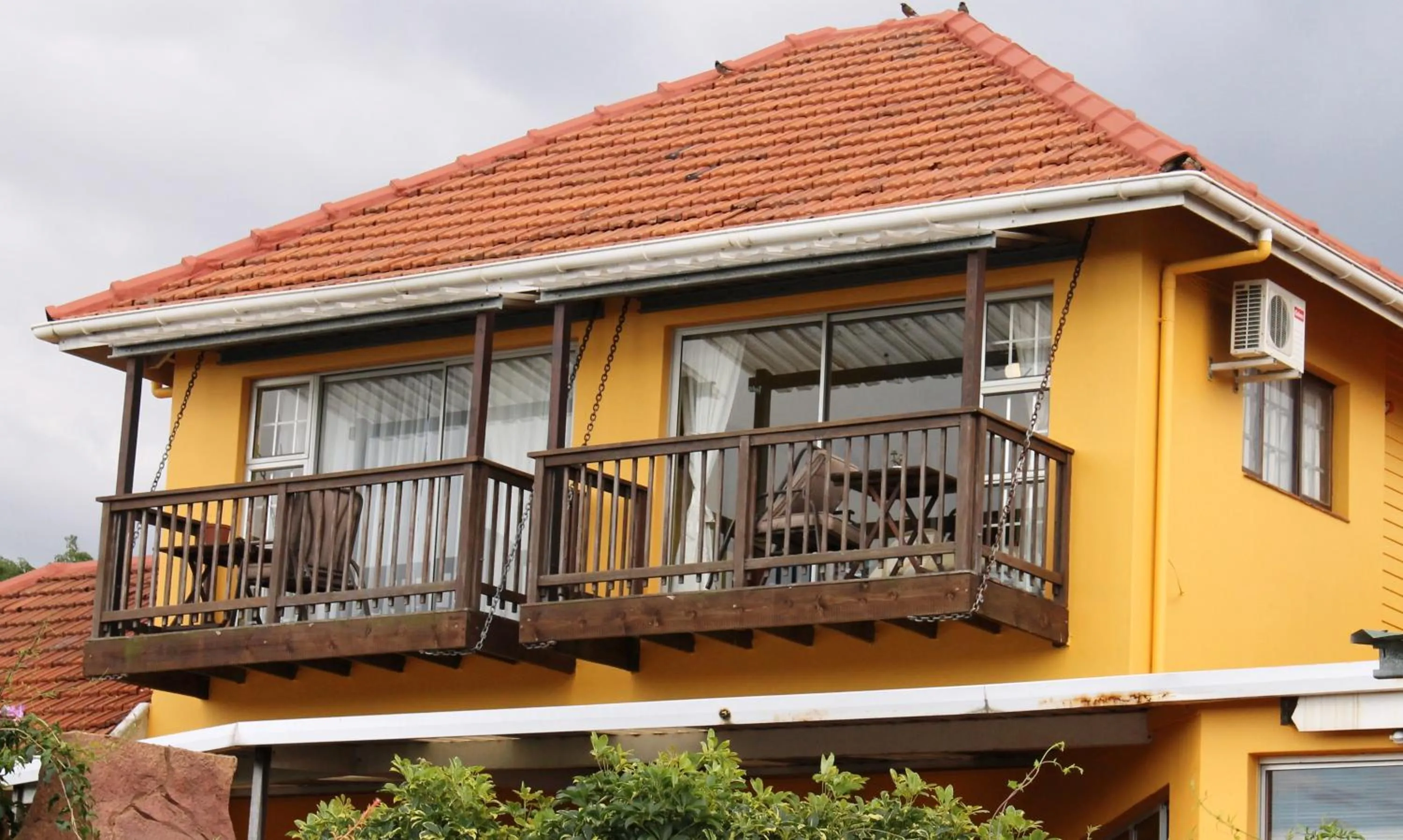 Balcony/Terrace in Flintstones Guest House Durban