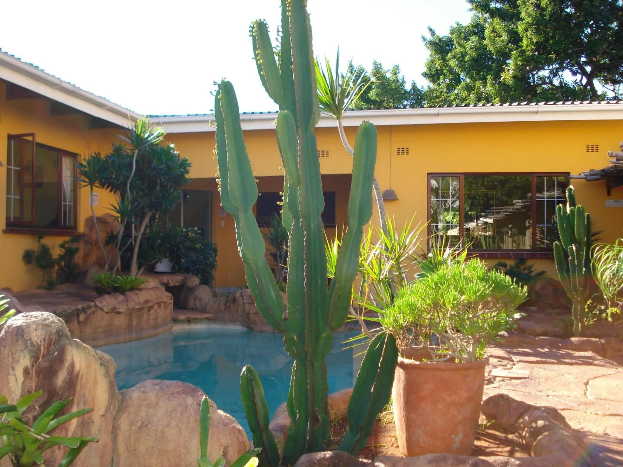 Property building in Flintstones Guest House Durban