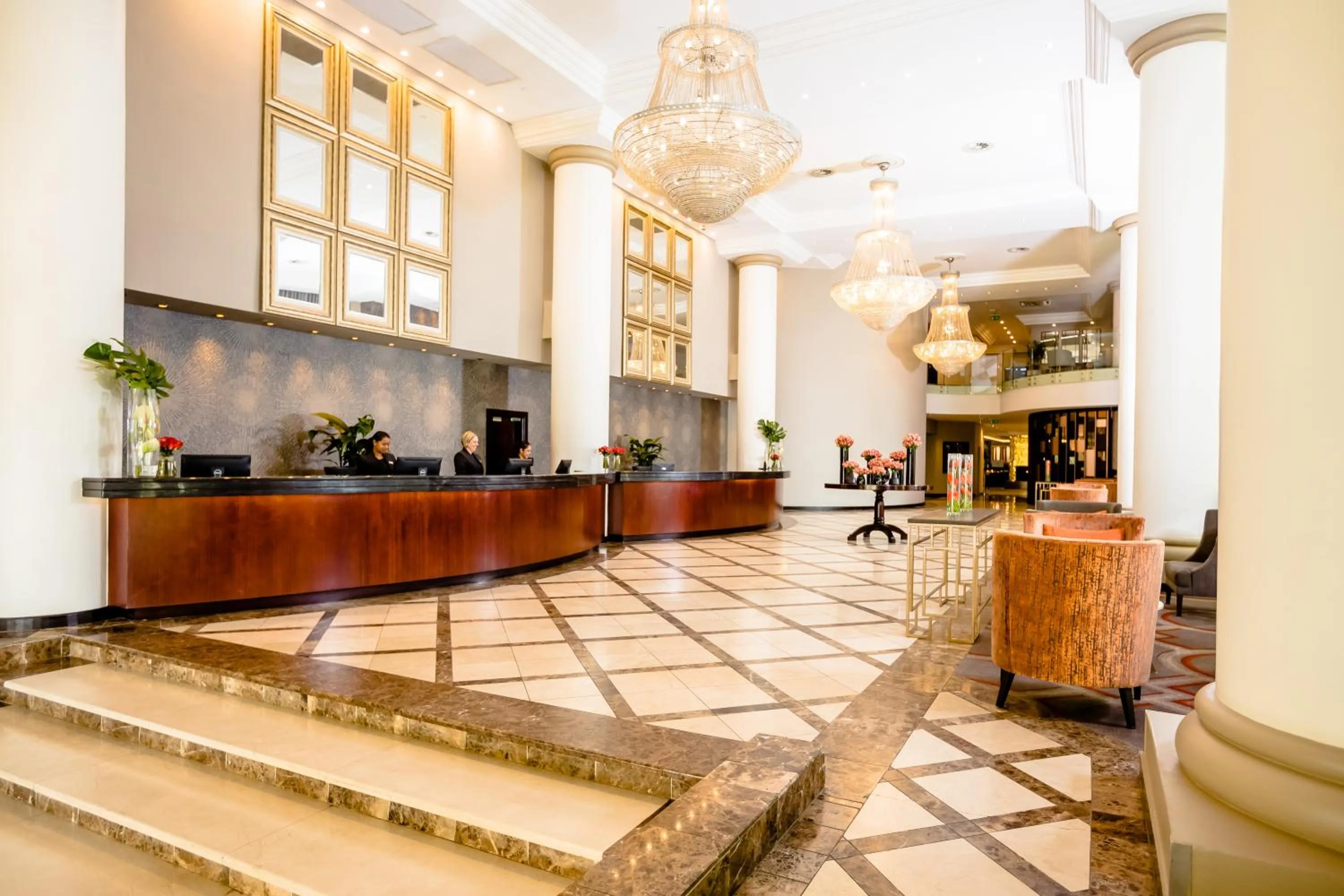 Lobby or reception in Southern Sun Sandton