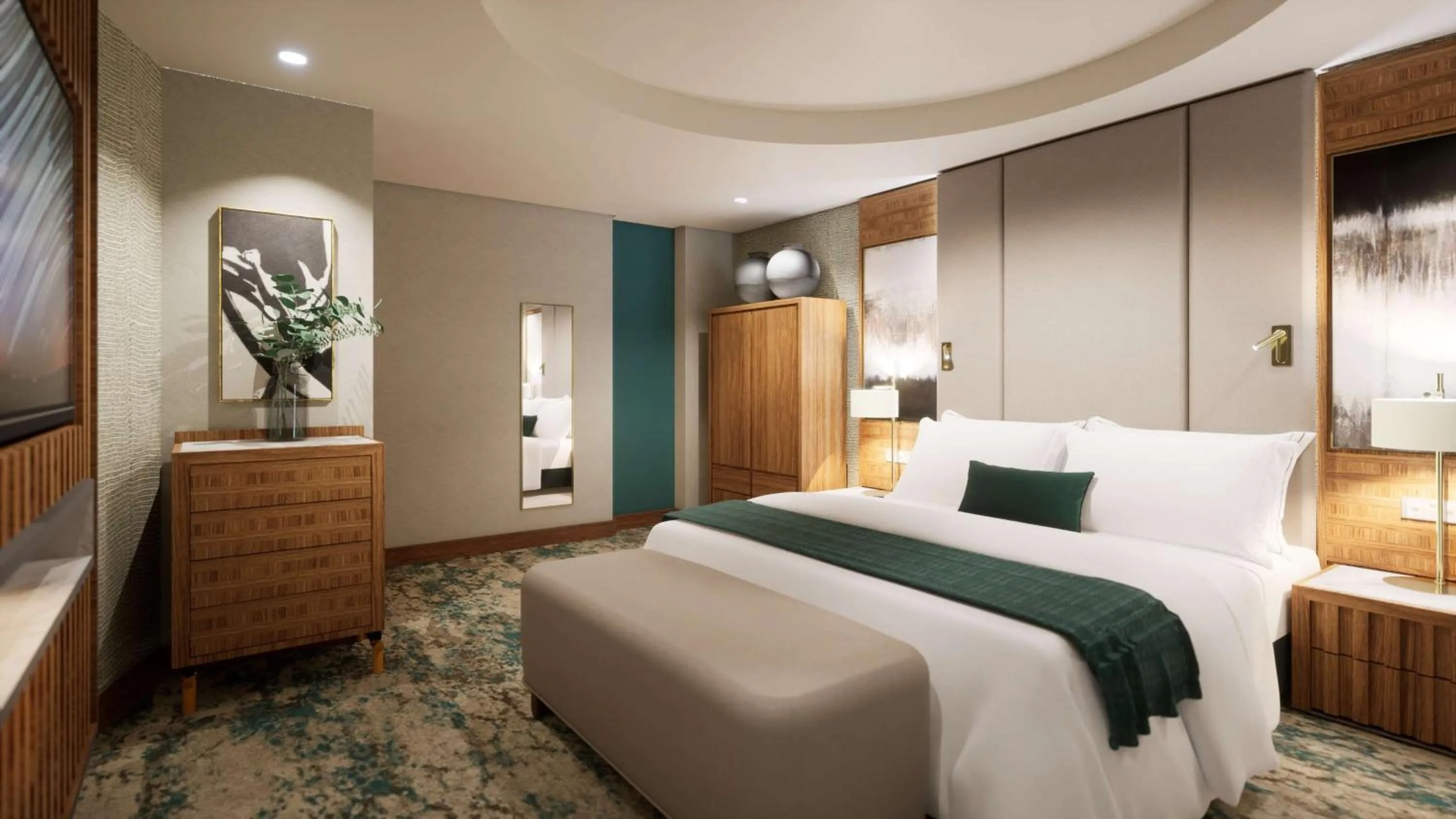 Photo of the whole room, Bed in Southern Sun Sandton