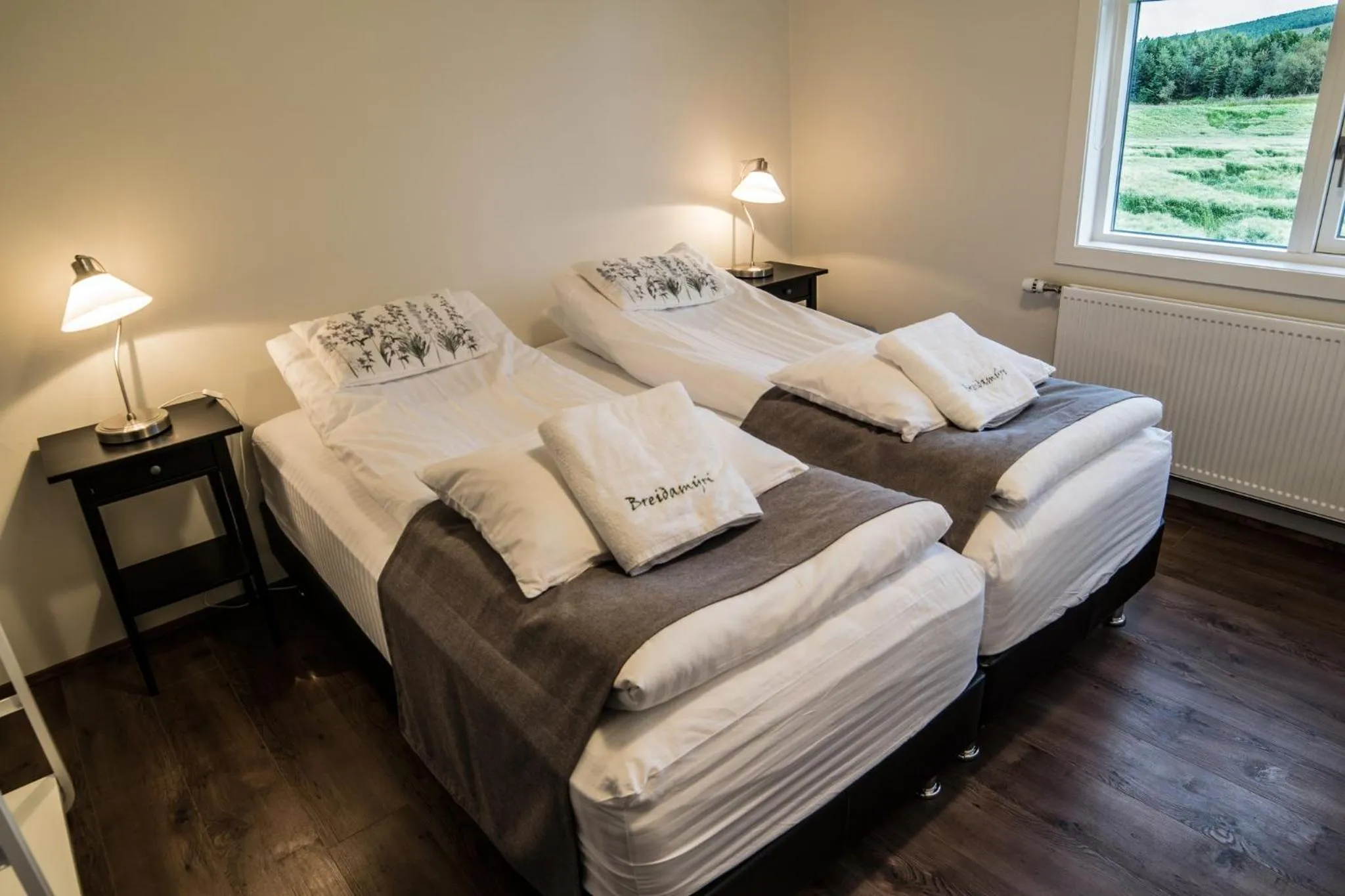 Bedroom, Bed in Breidamyri Farm Apartments