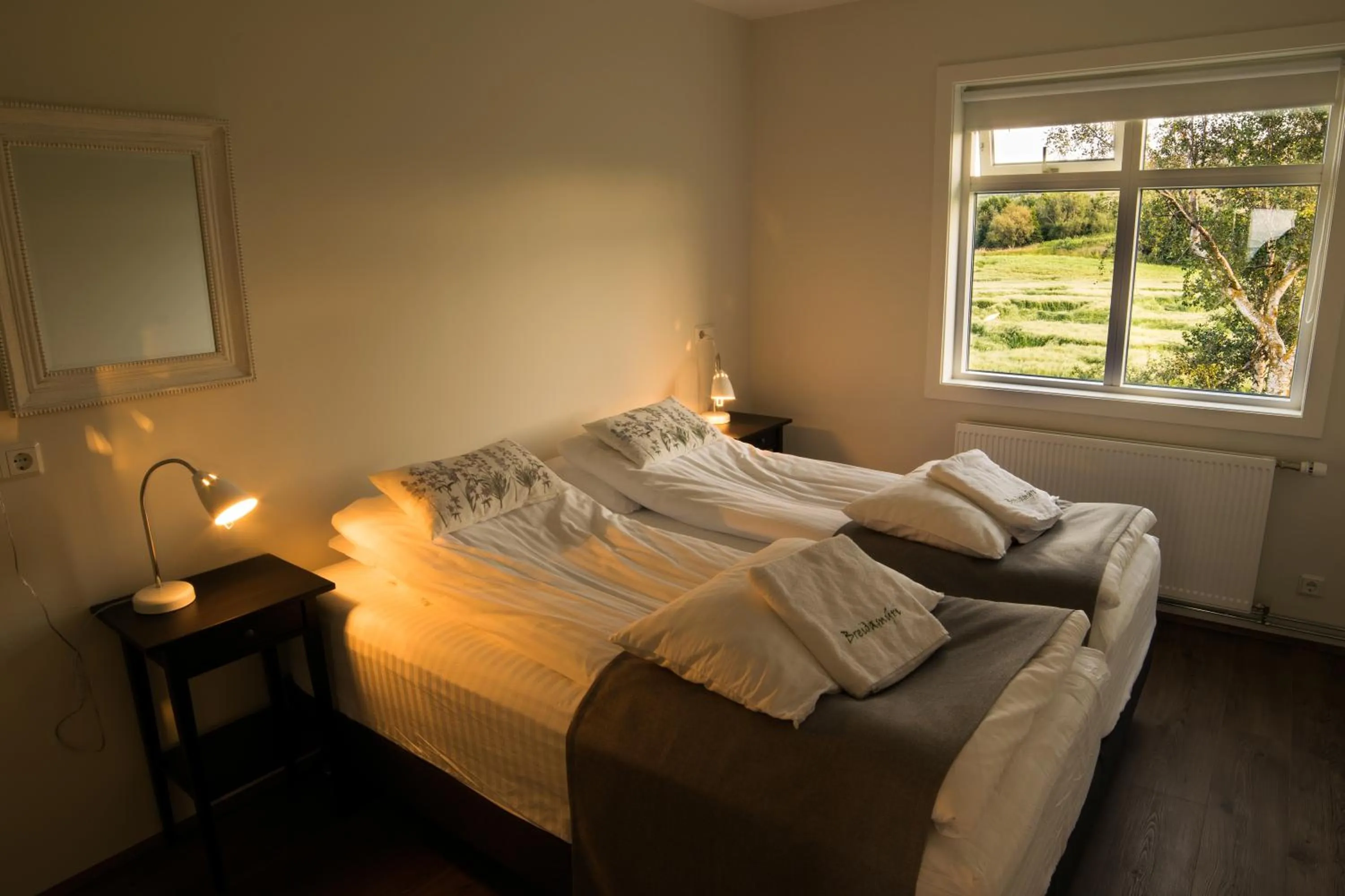 Bedroom, Bed in Breidamyri Farm Apartments