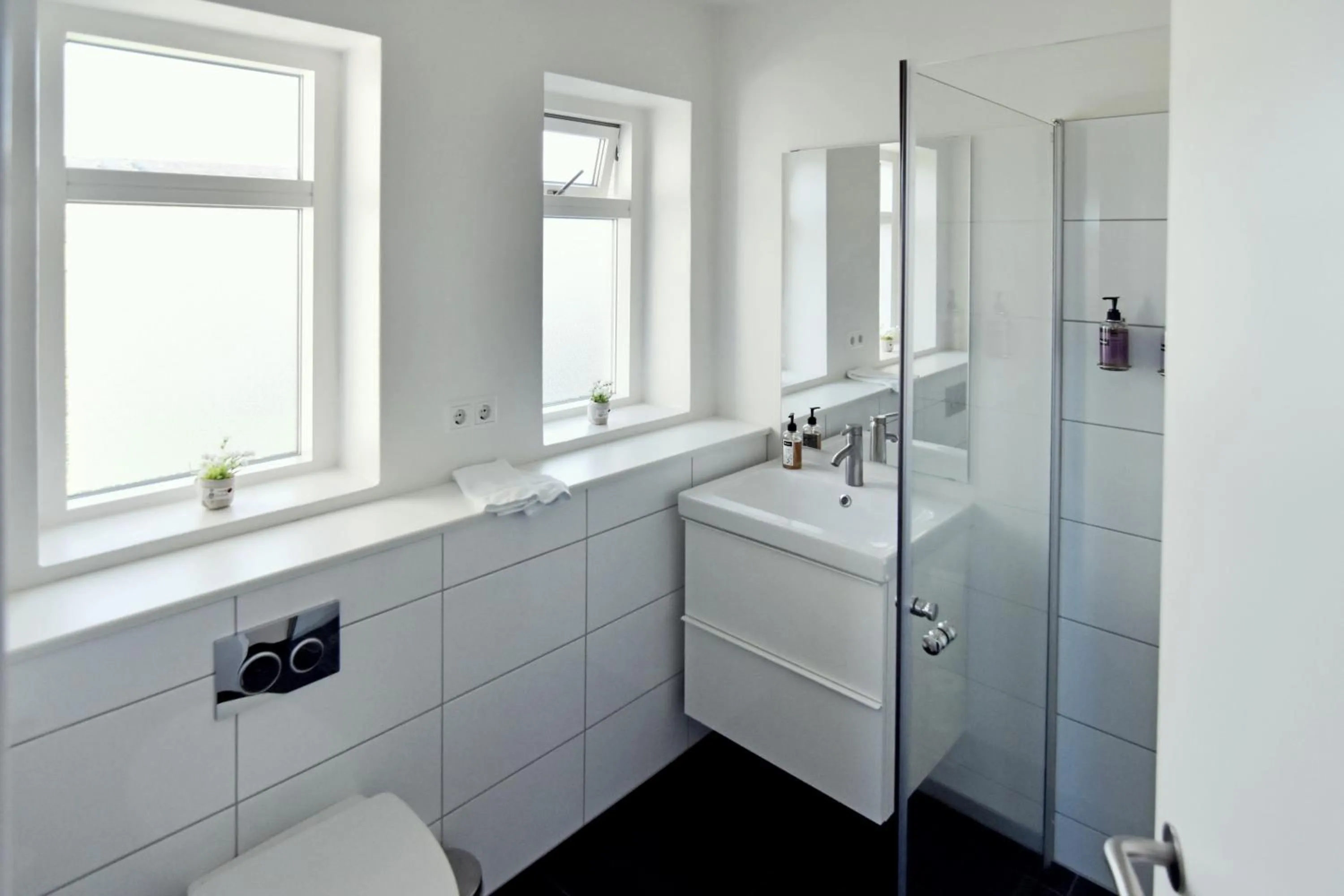 Bathroom in Breidamyri Farm Apartments