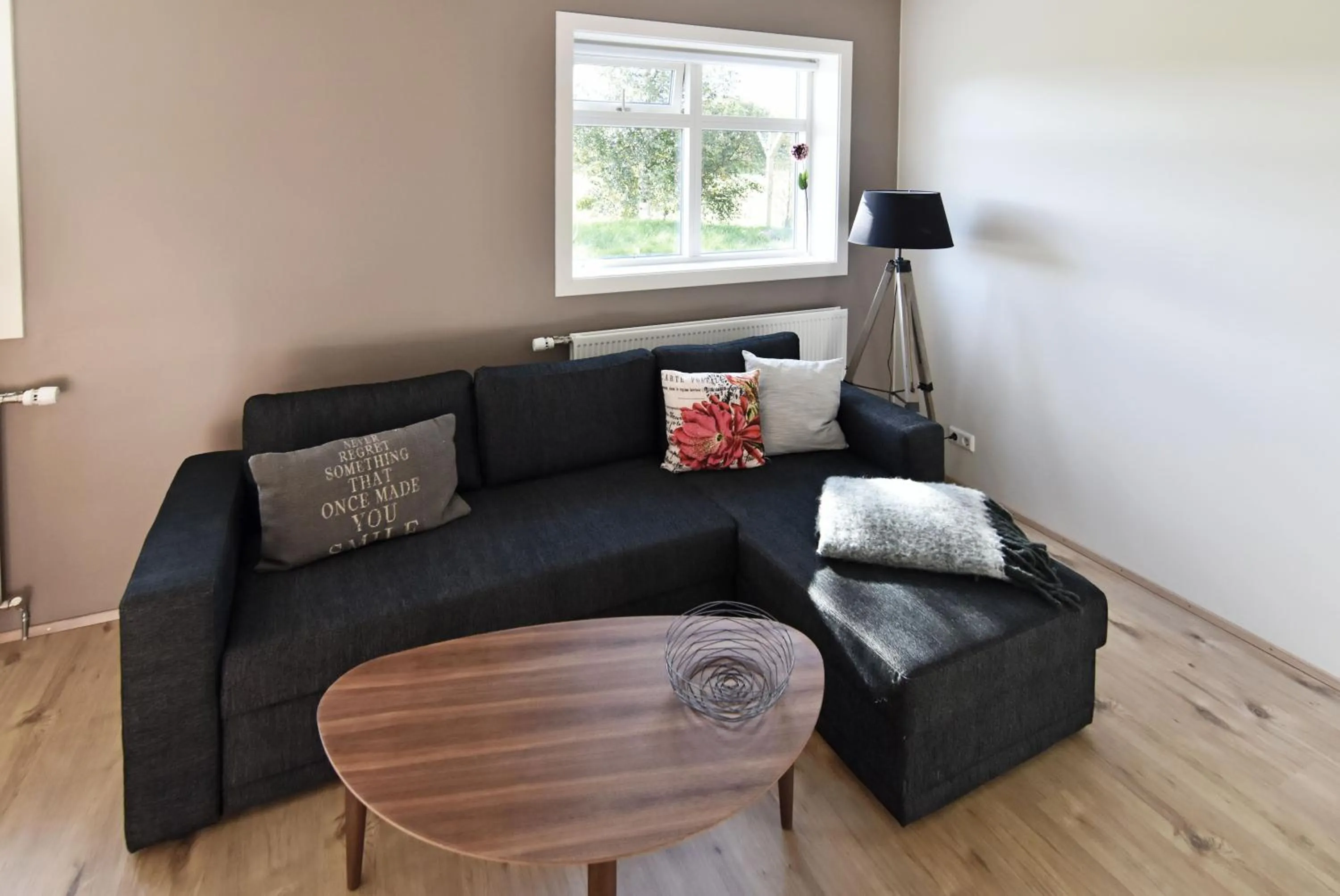 Living room in Breidamyri Farm Apartments
