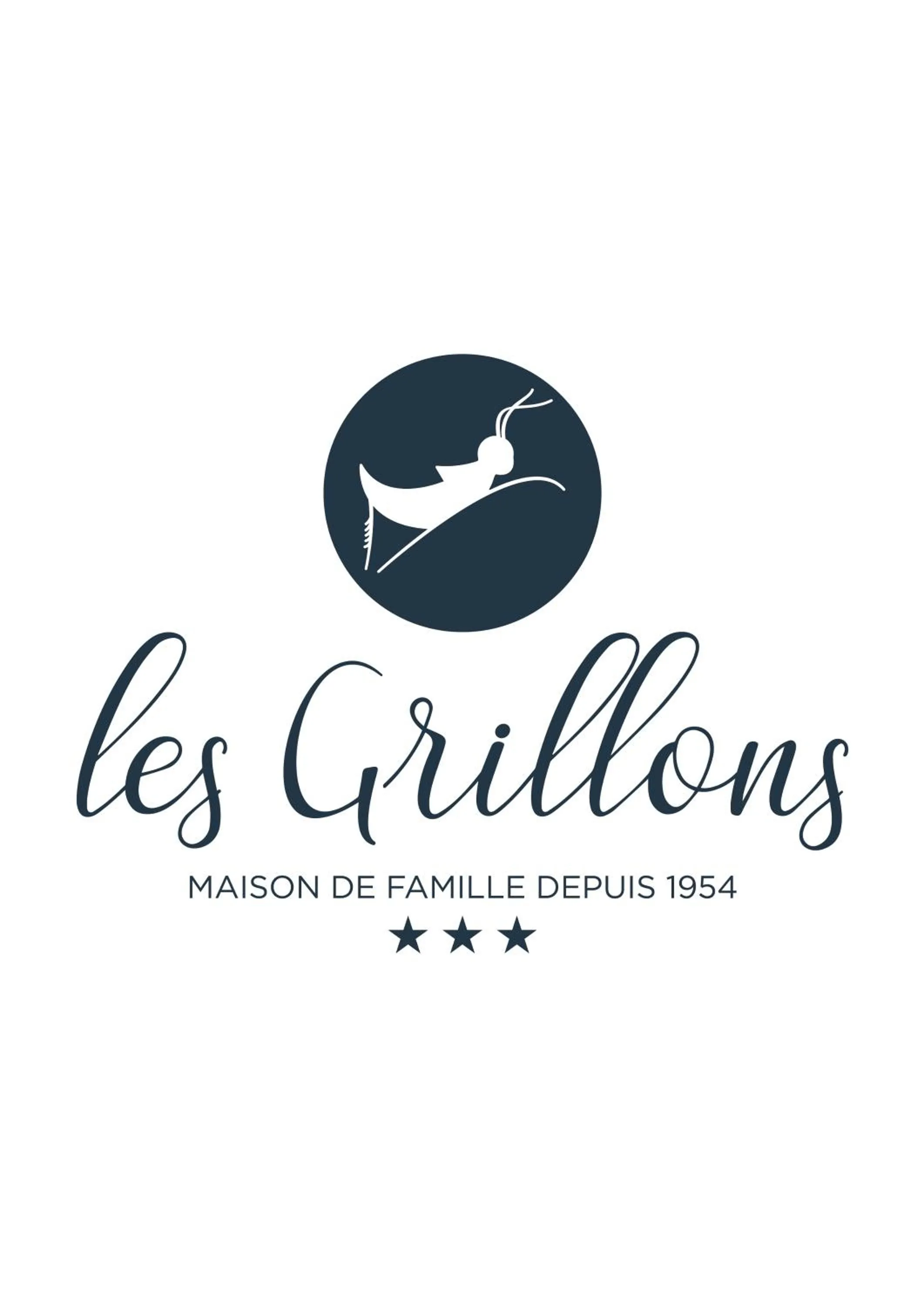 Property logo or sign in Hôtel Les Grillons