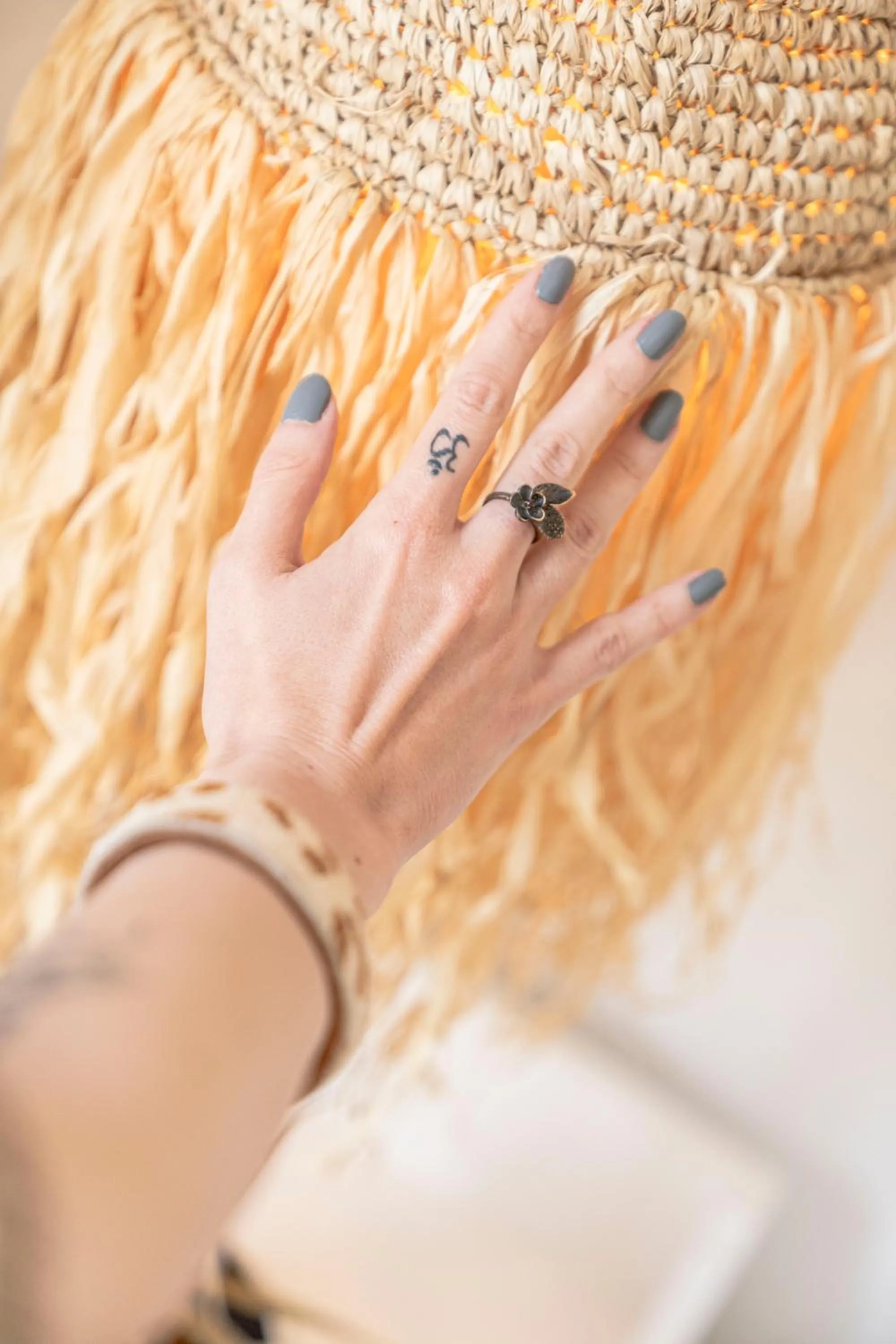 Decorative detail in Sandal Alaçatı - Adult Only