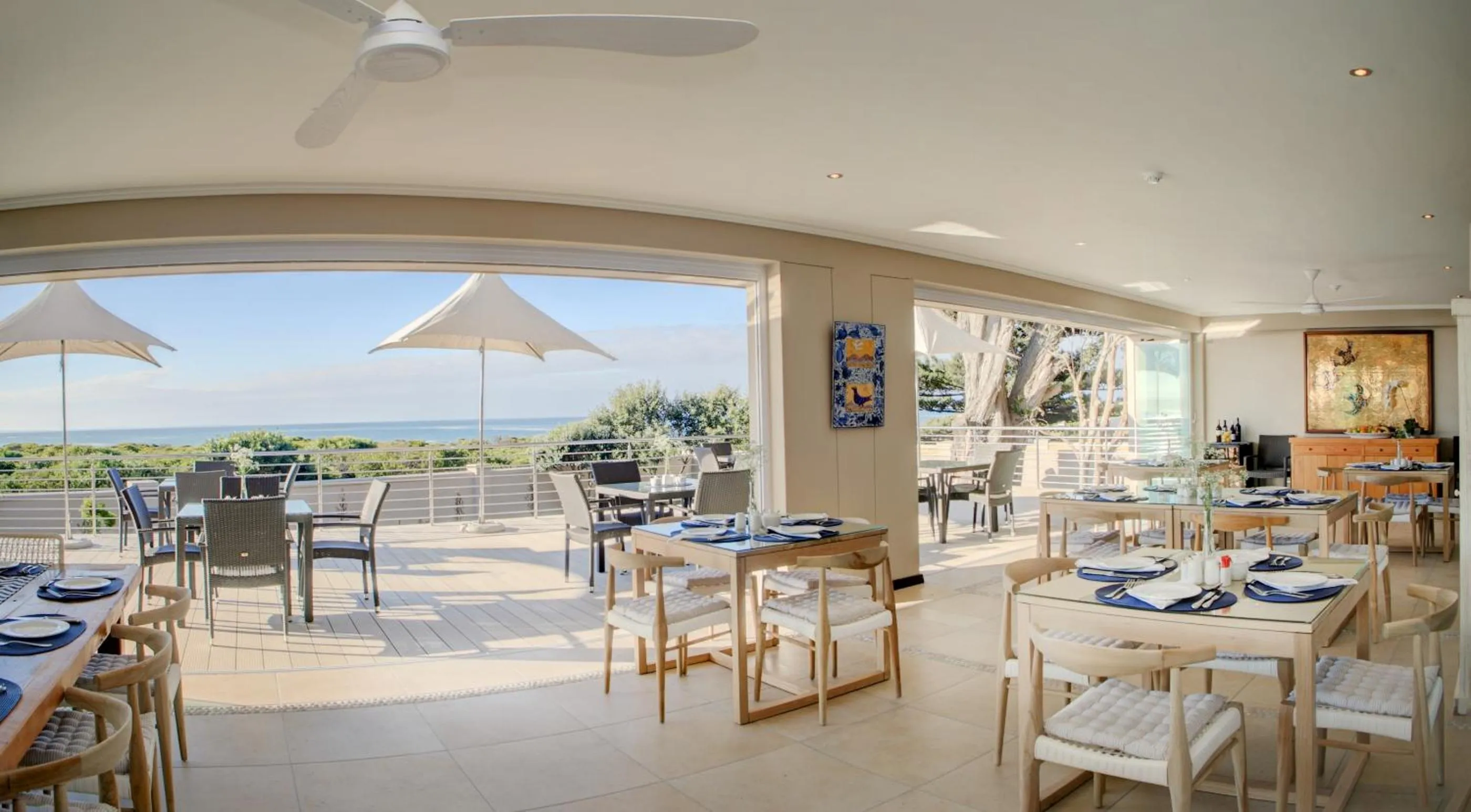 Patio in Abalone Guest Lodge