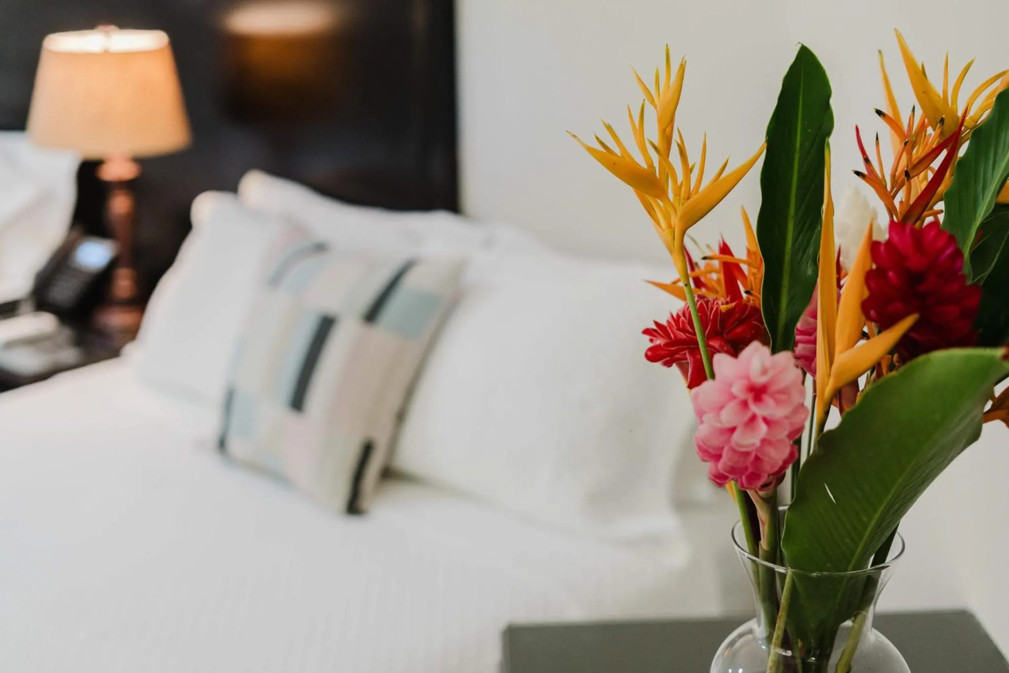 Bed in Papagayo Golden Palms Beachfront Hotel